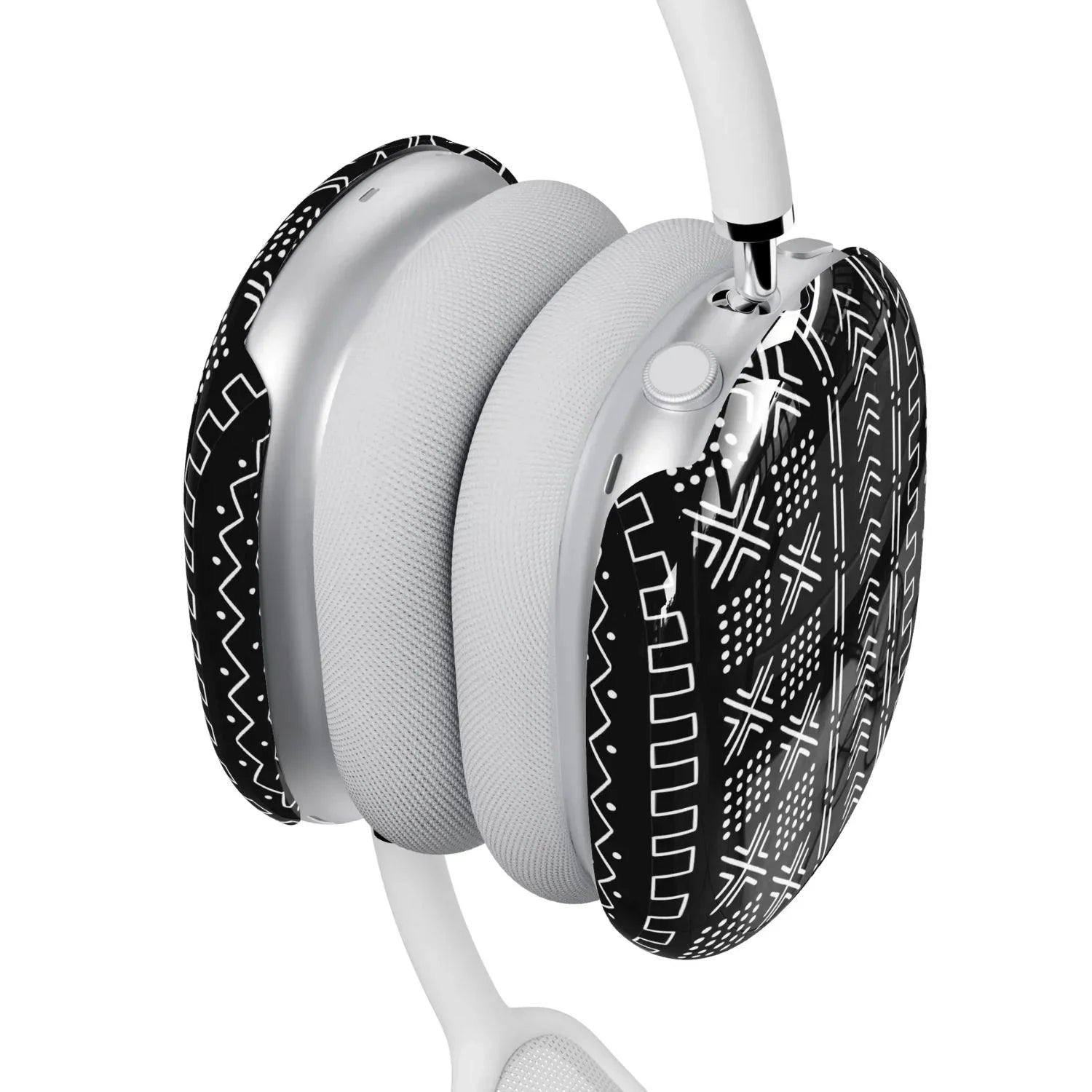 Black Mud Cloth AirPods Max Case - The Global Wanderer