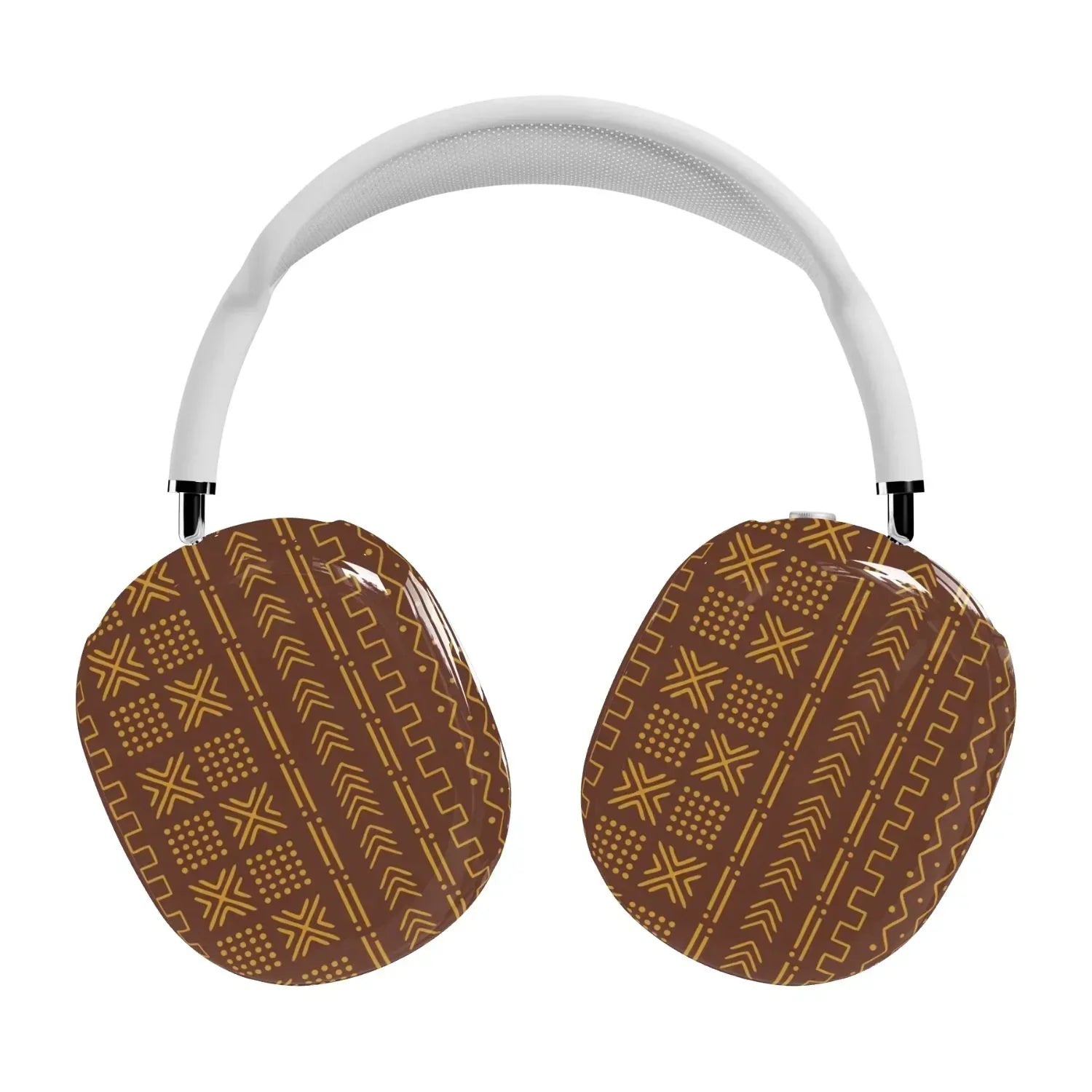 Brown Mud Cloth AirPods Max Case - The Global Wanderer