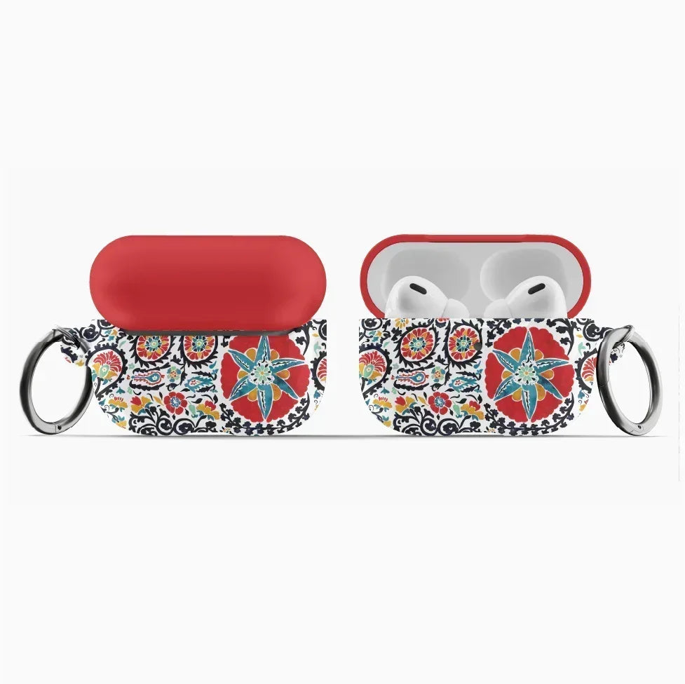 Bukhara Suzani AirPods Pro Case - The Global Wanderer