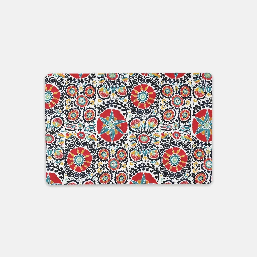 Bukhara Suzani Desk Mat - The Global Wanderer