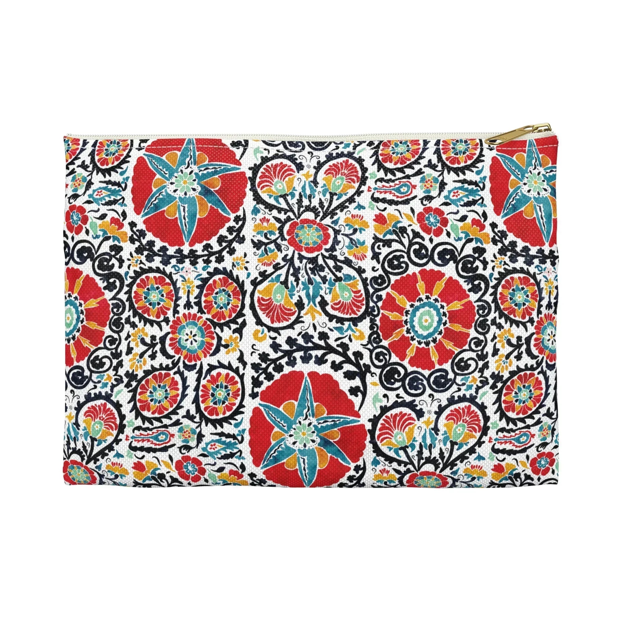 Bukhara Suzani Flat Pouch - The Global Wanderer