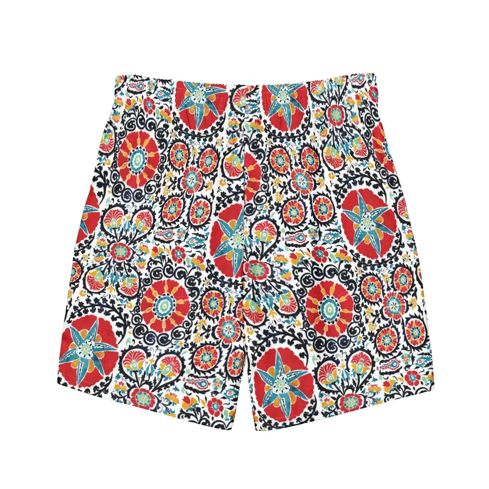 Bukhara Suzani Recycled Swim Trunks - The Global Wanderer