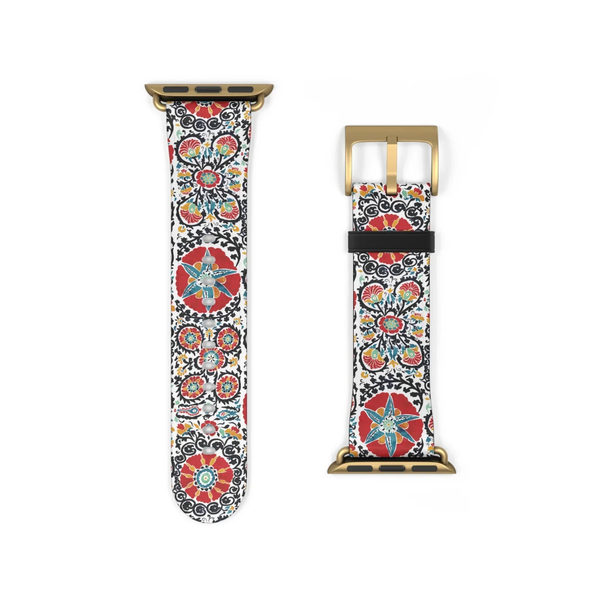 Bukhara Suzani Watch Band - The Global Wanderer