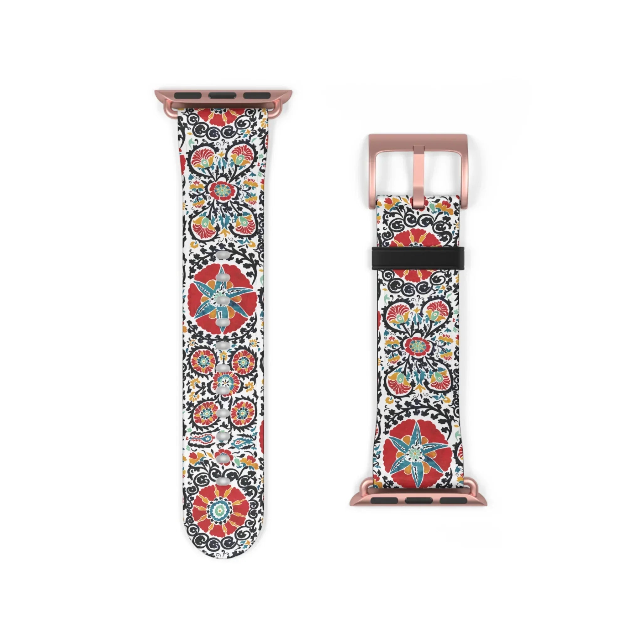 Bukhara Suzani Watch Band - The Global Wanderer