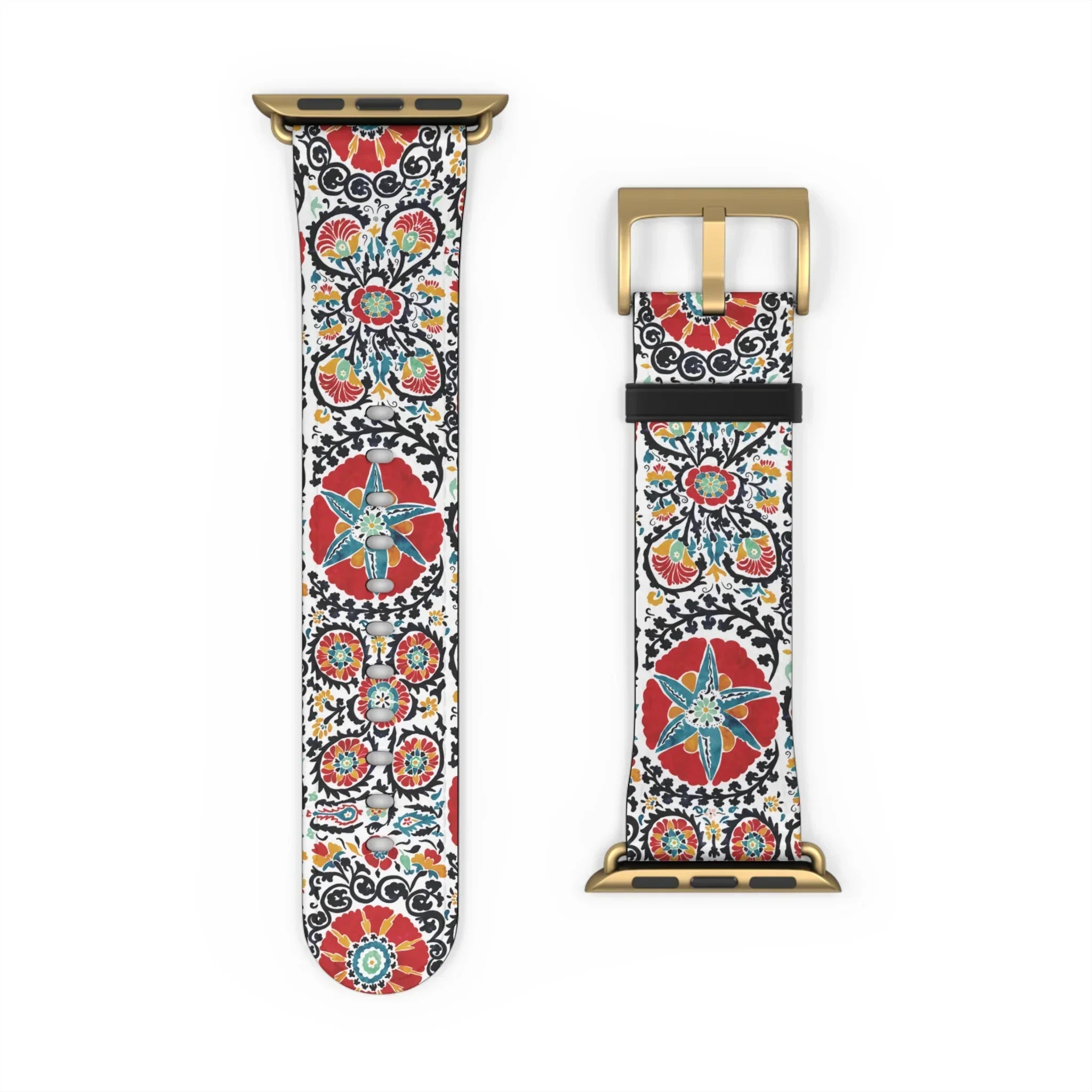 Bukhara Suzani Watch Band - The Global Wanderer