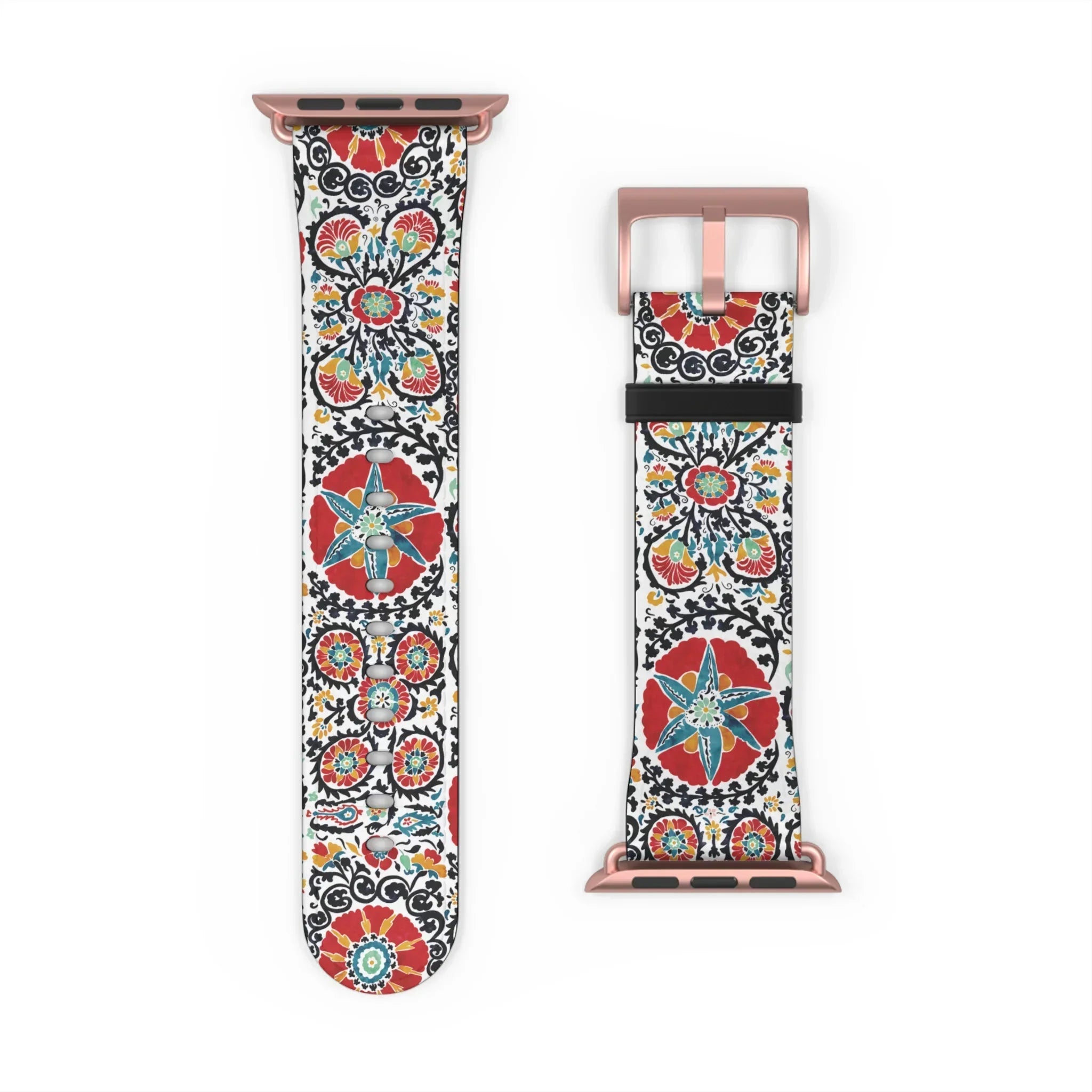 Bukhara Suzani Watch Band - The Global Wanderer
