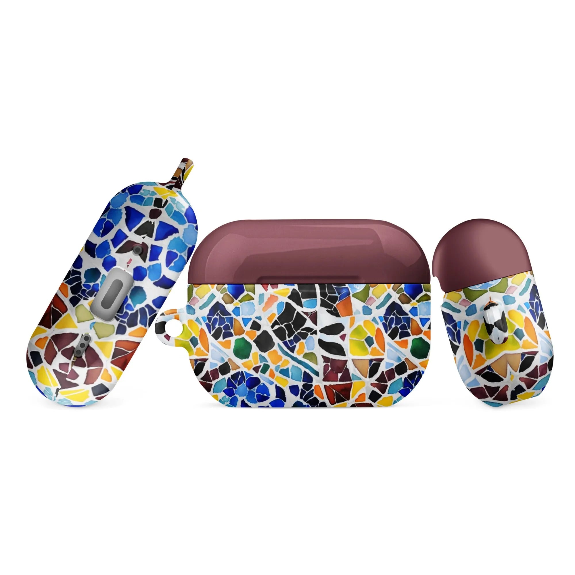 Cadaqués Bohemian Mosaic AirPod Pro 2 Case - The Global Wanderer