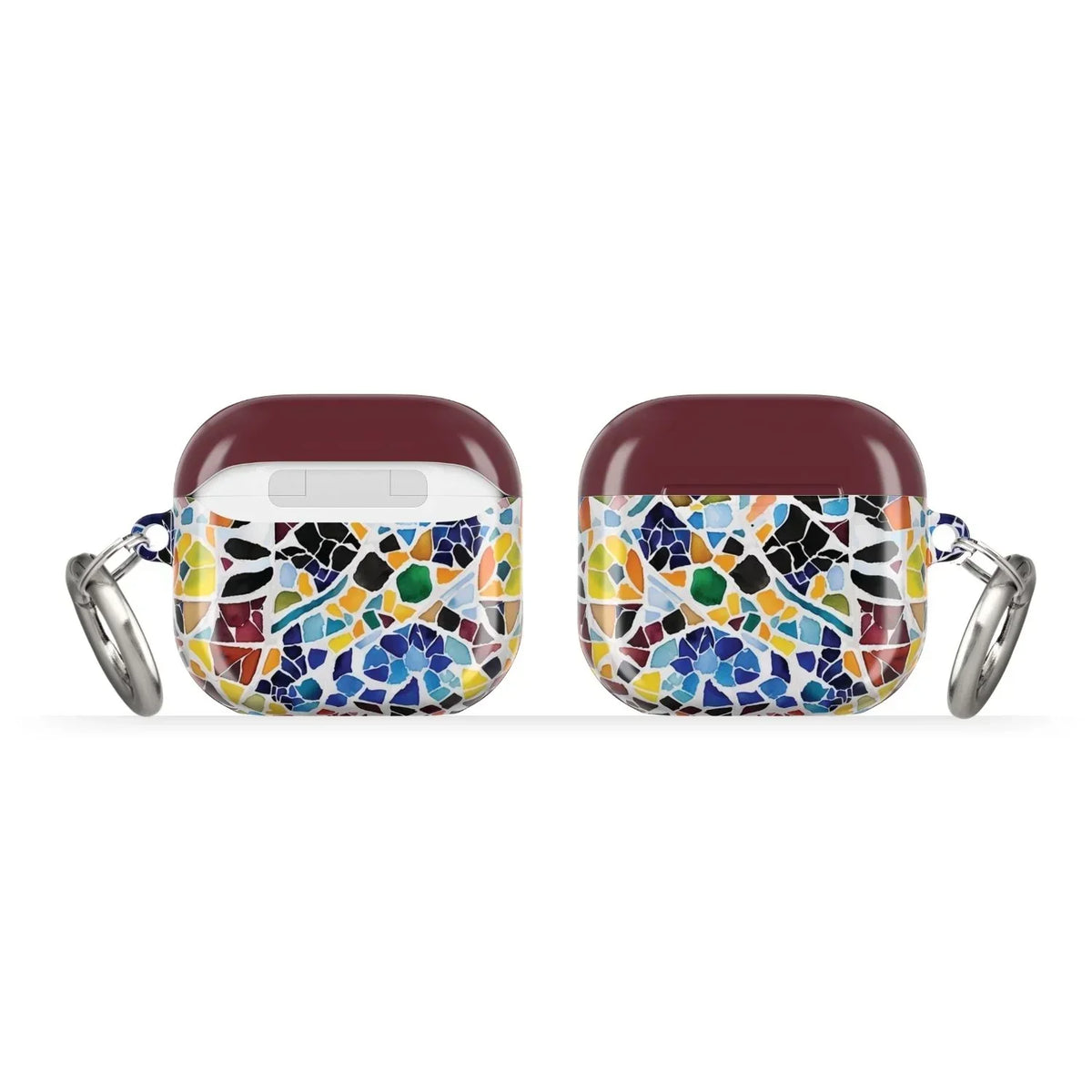 Cadaqués Bohemian Mosaic AirPods 4 Case - The Global Wanderer