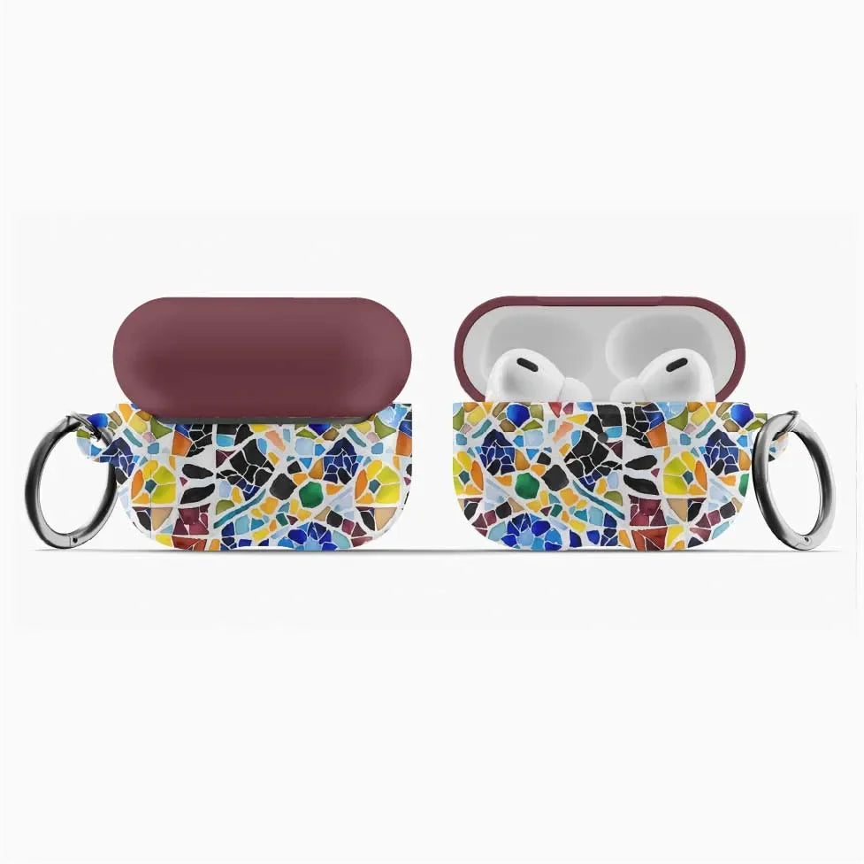 Cadaqués Bohemian Mosaic AirPod Pro Case - The Global Wanderer