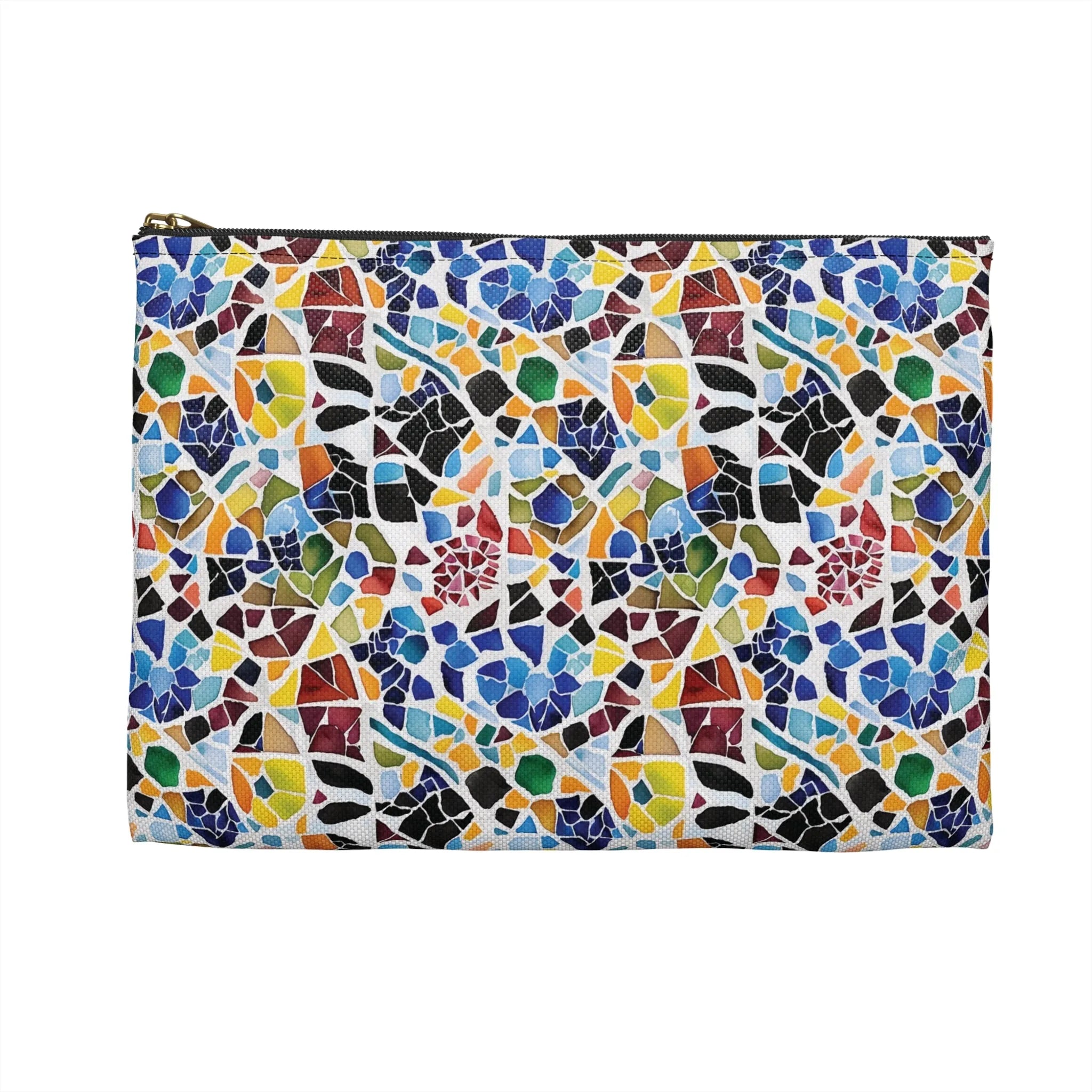 Cadaqués Bohemian Mosaic Flat Pouch - The Global Wanderer