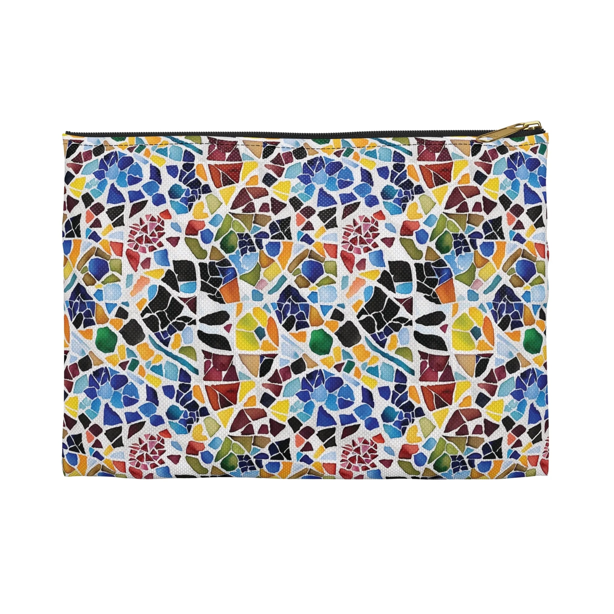 Cadaqués Bohemian Mosaic Flat Pouch - The Global Wanderer