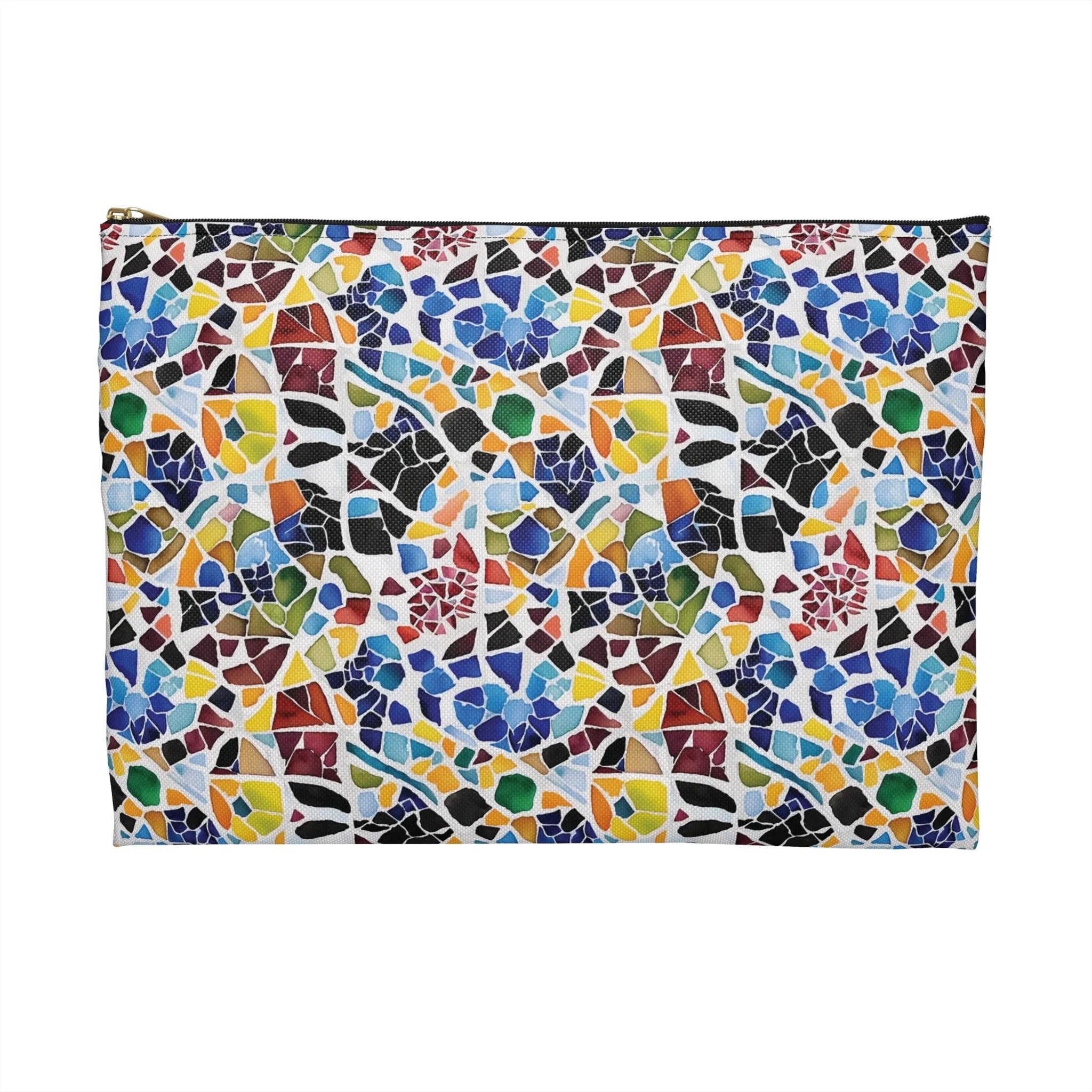 Cadaqués Bohemian Mosaic Flat Pouch - The Global Wanderer