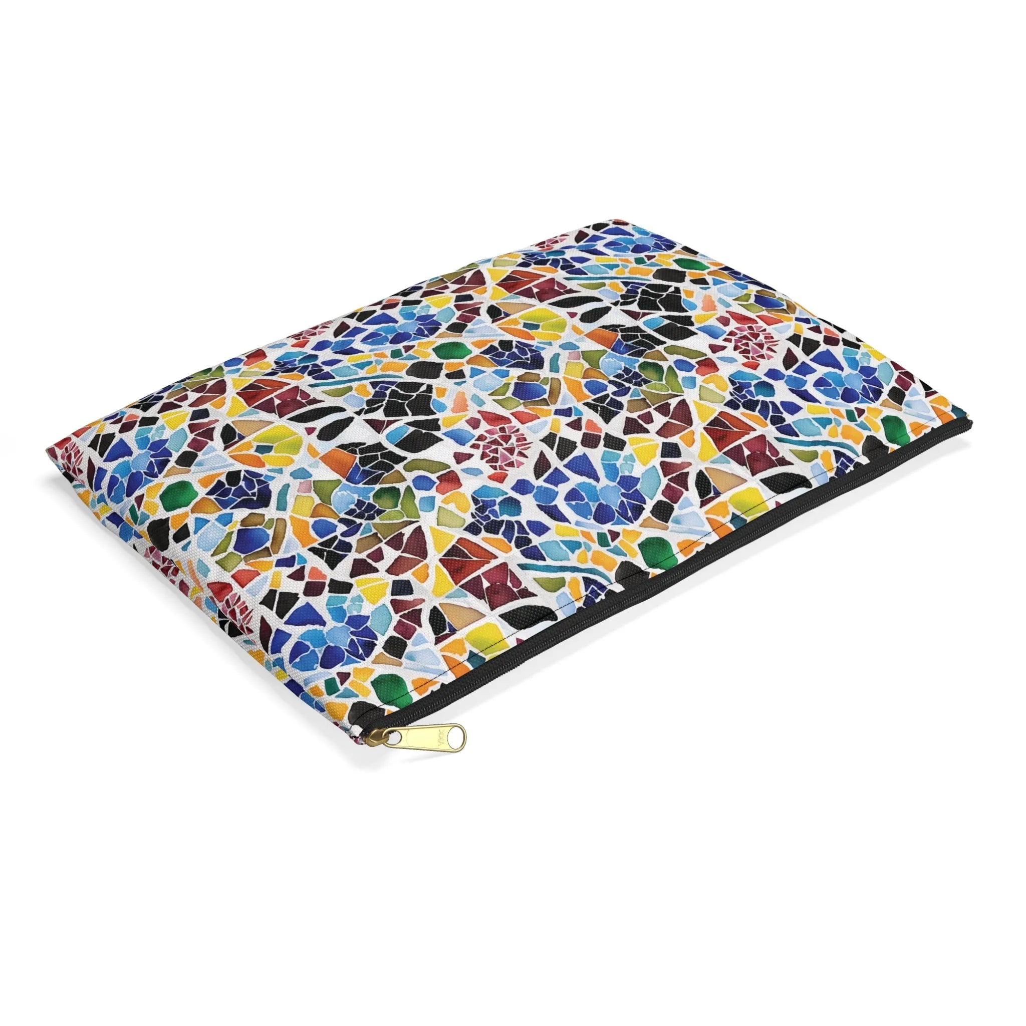 Cadaqués Bohemian Mosaic Flat Pouch - The Global Wanderer