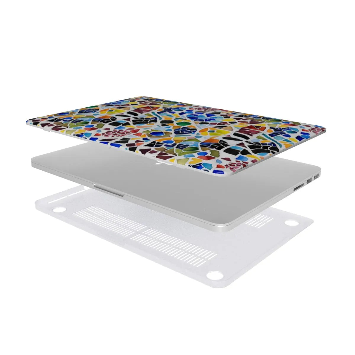 Cadaqués Bohemian Mosaic MacBook Case - The Global Wanderer