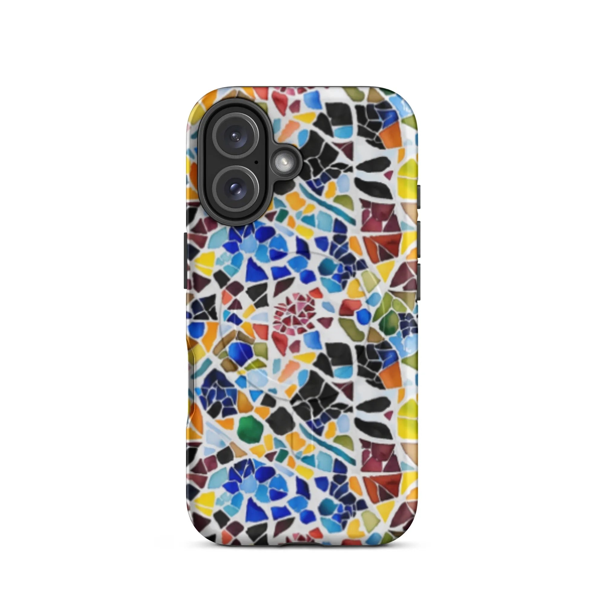 Cadaqués Bohemian Mosaic MagSafe iPhone Case - The Global Wanderer