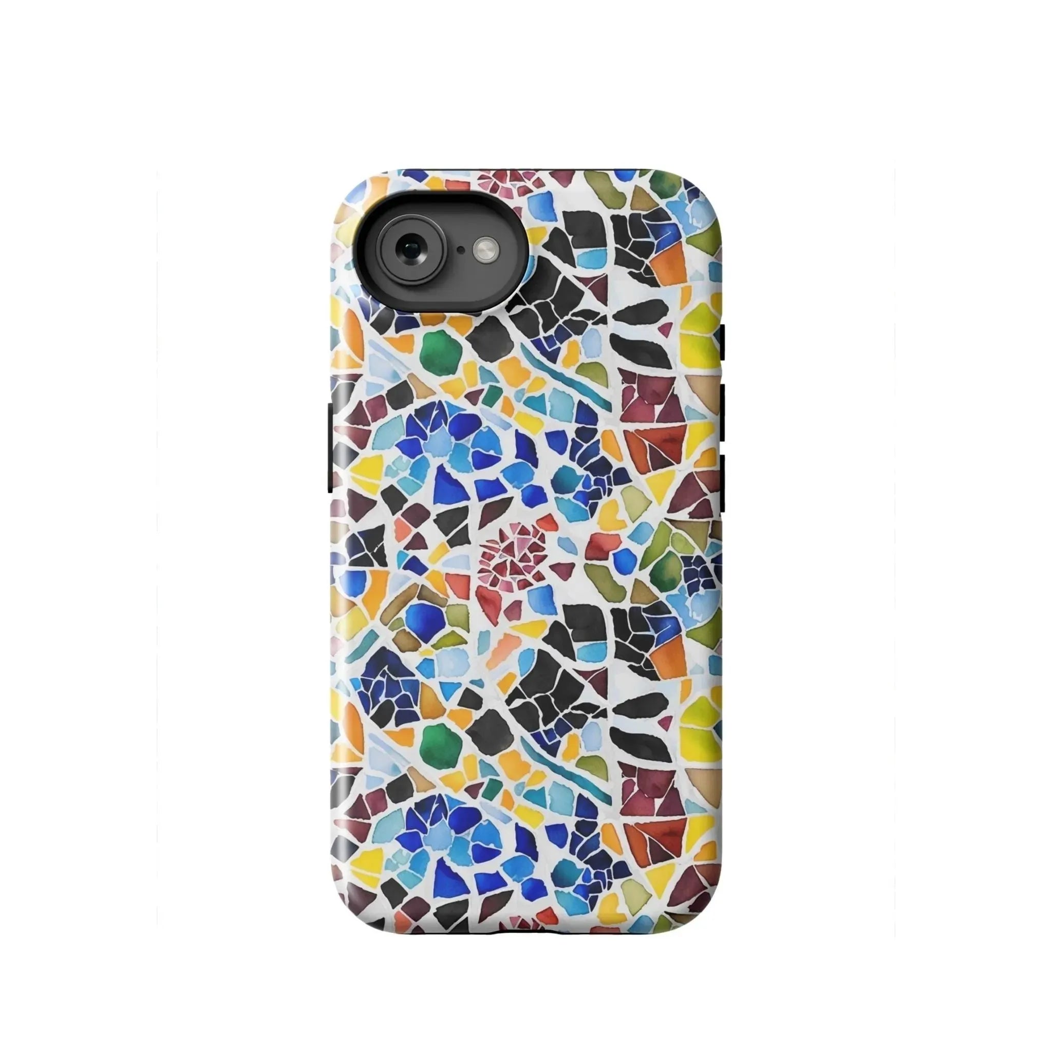Cadaqués Bohemian Mosaic MagSafe iPhone Case - The Global Wanderer
