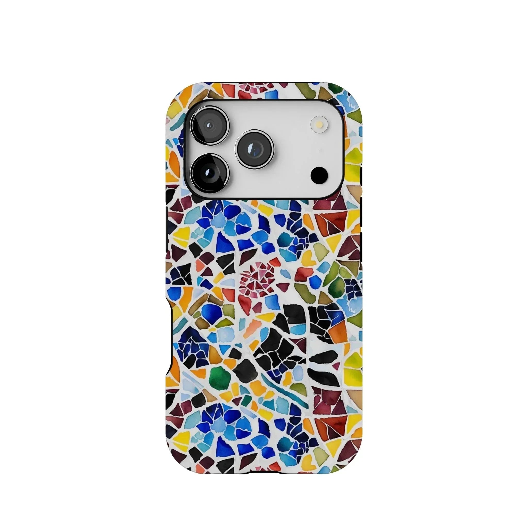 Cadaqués Bohemian Mosaic MagSafe iPhone Case - The Global Wanderer