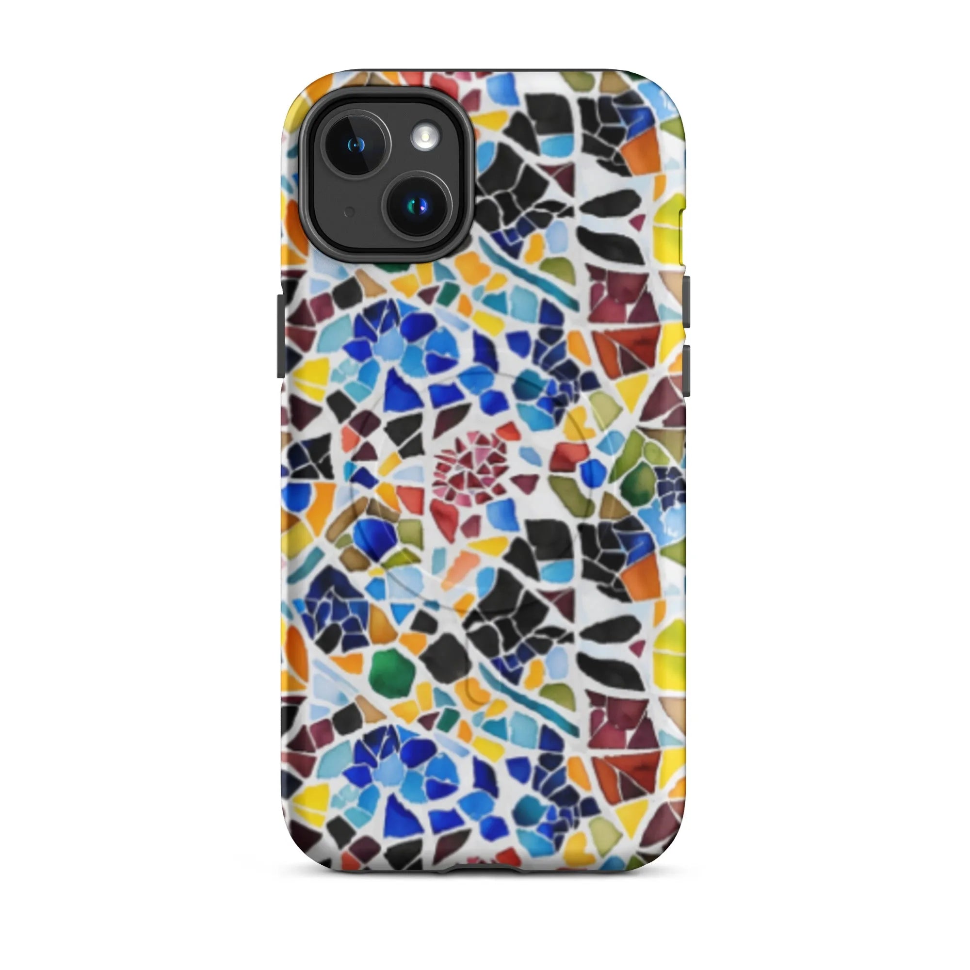 Cadaqués Bohemian Mosaic MagSafe iPhone Case - The Global Wanderer