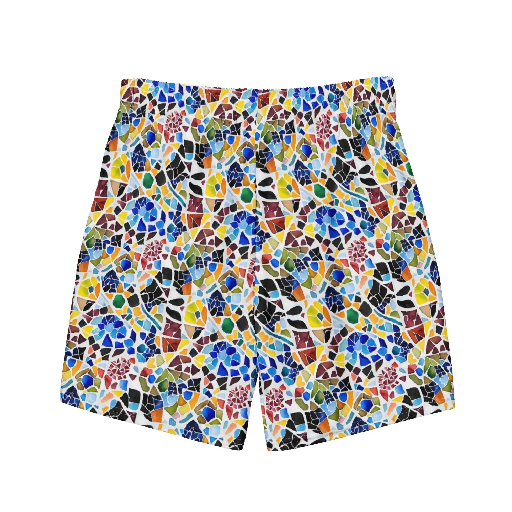Cadaqués Bohemian Mosaic Recycled Swim Trunks - The Global Wanderer