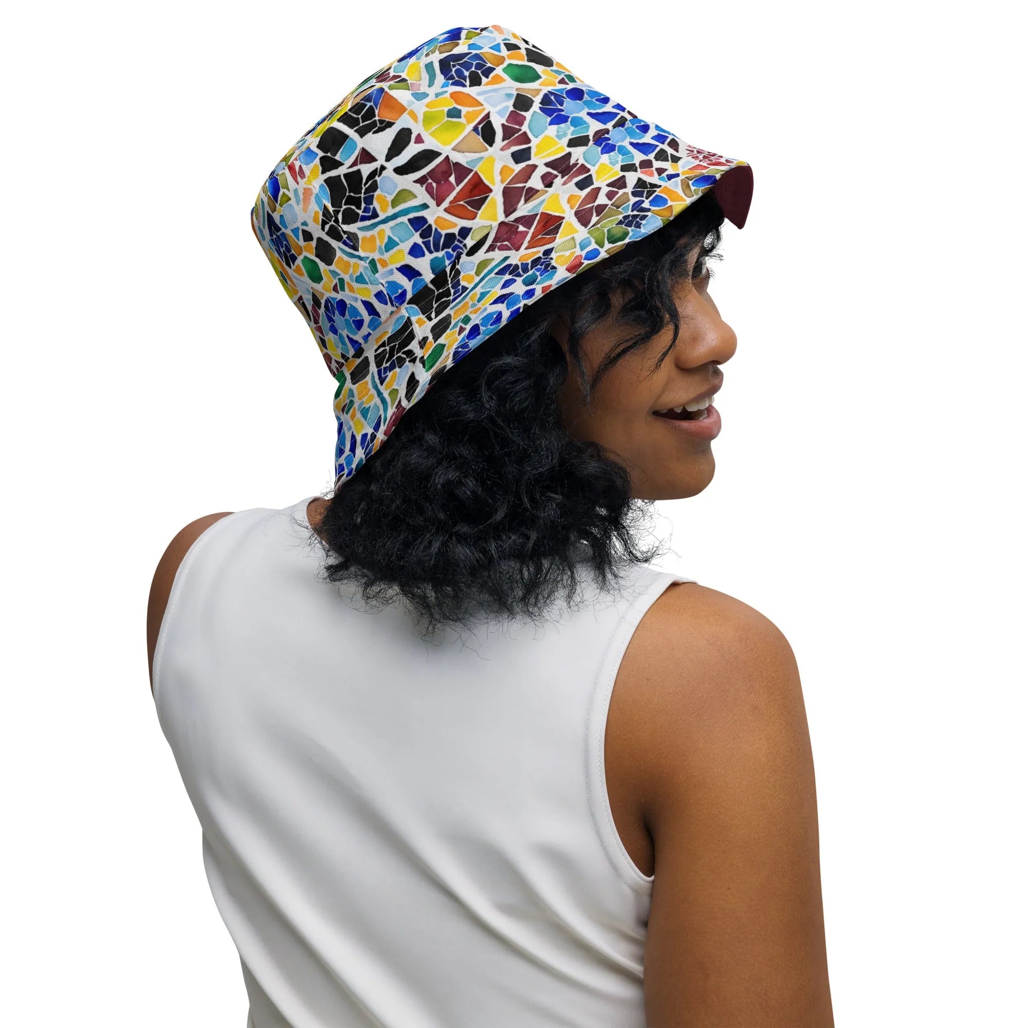 Cadaqués Bohemian Reversible Bucket Hat - The Global Wanderer