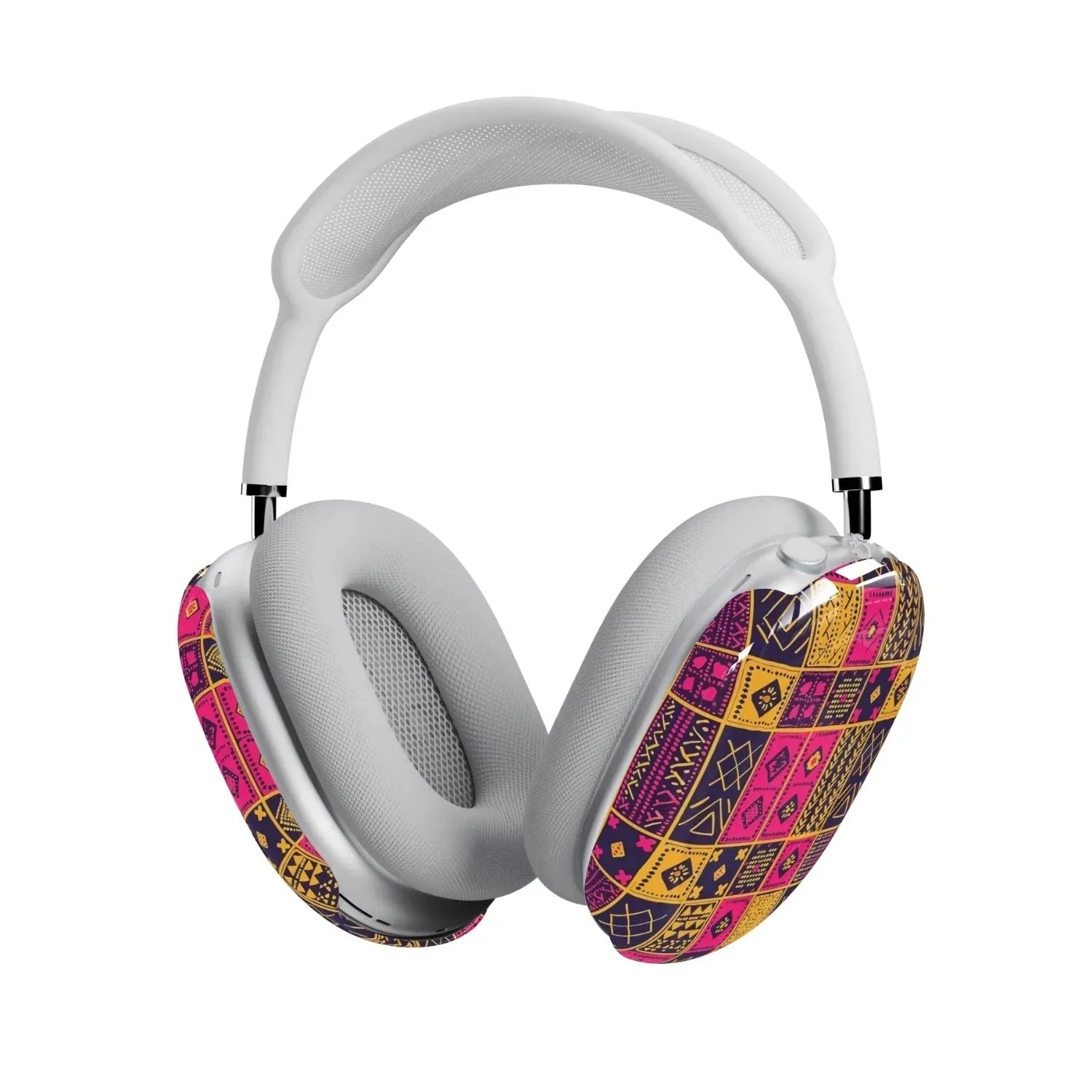 Cape Coast Bloom Kente Cloth AirPods Max Case - The Global Wanderer