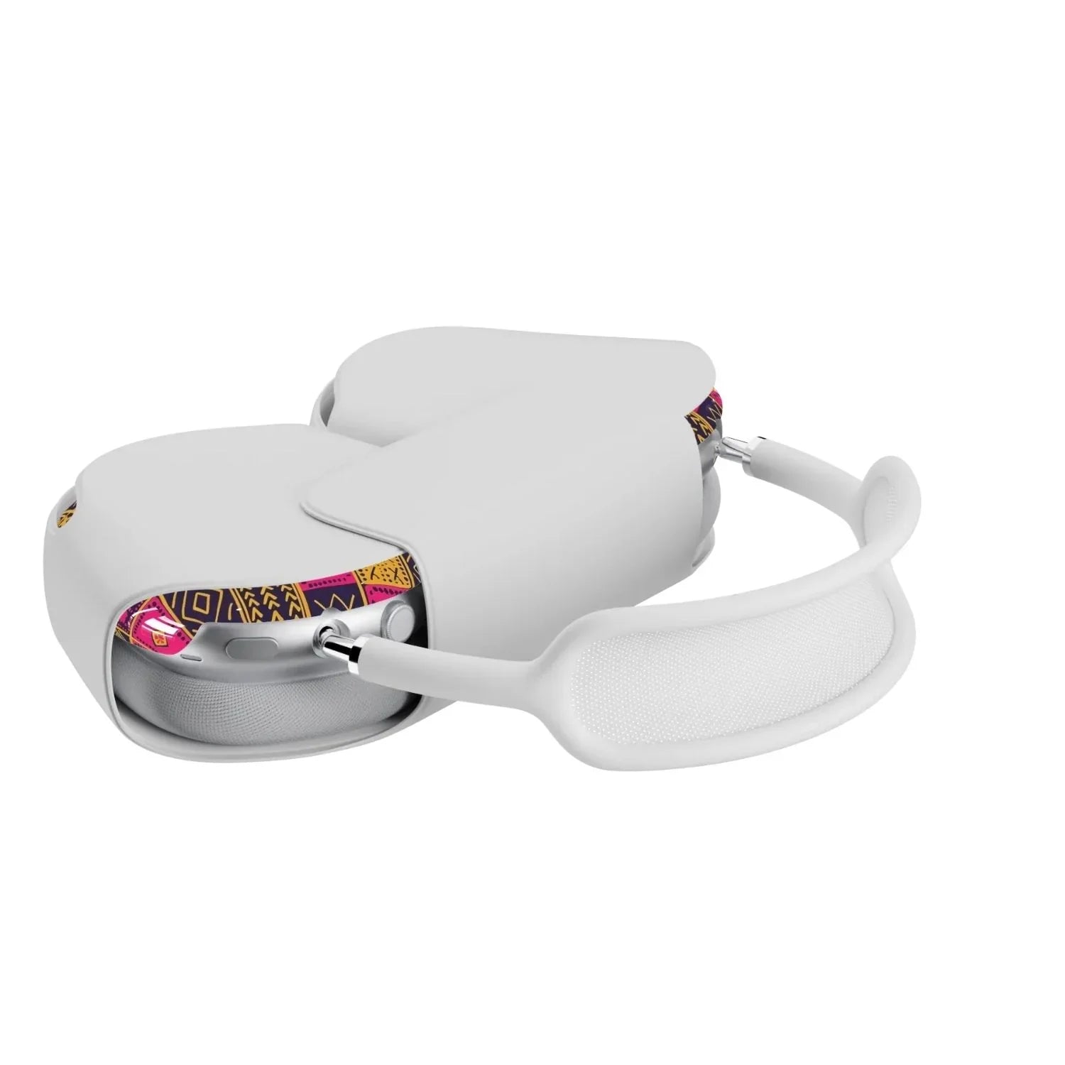 Cape Coast Bloom Kente Cloth AirPods Max Case - The Global Wanderer