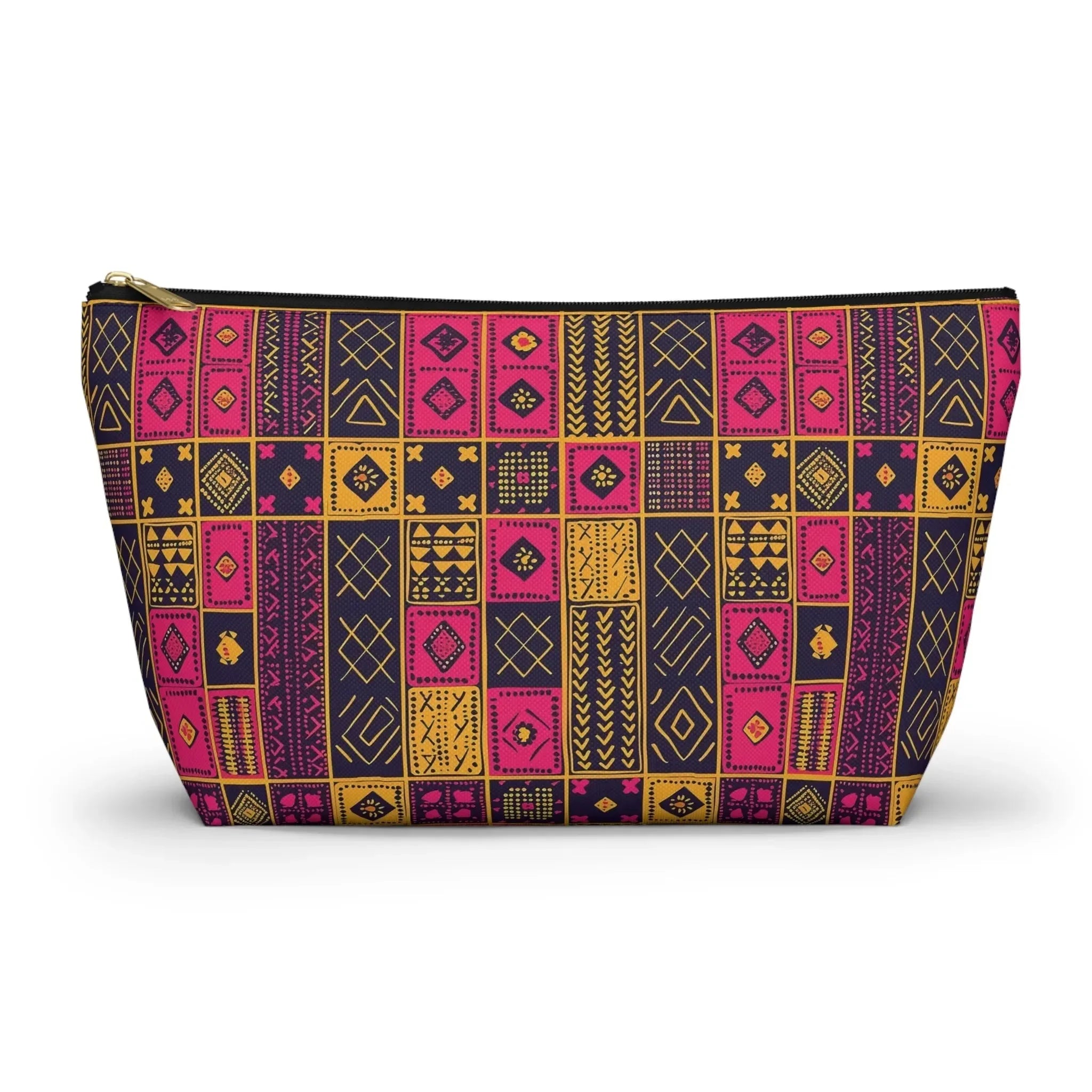 Ghanaian Kente Cloth Print Pouch - The Global Wanderer