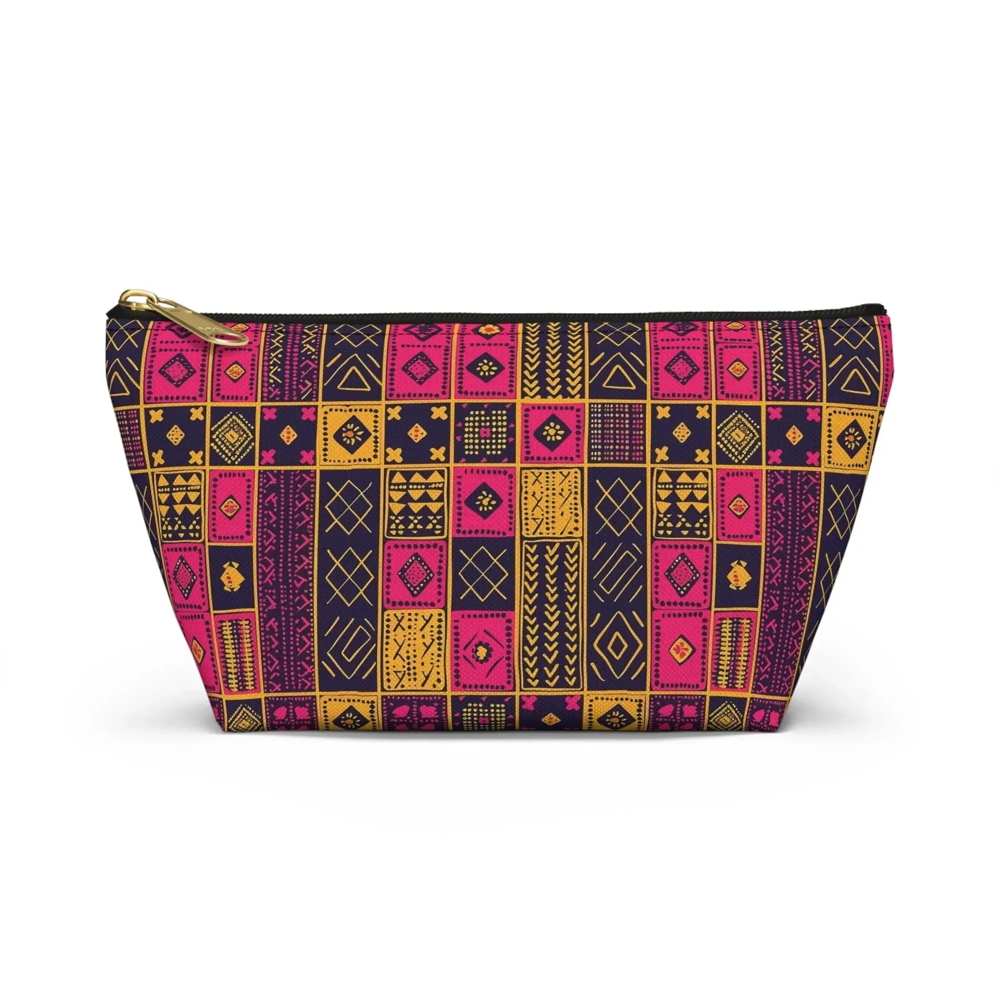 Ghanaian Kente Cloth Print Pouch - The Global Wanderer