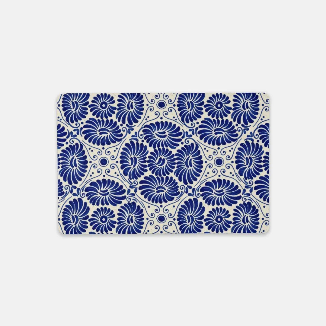 Cholula Talavera Tile Desk Mat - The Global Wanderer