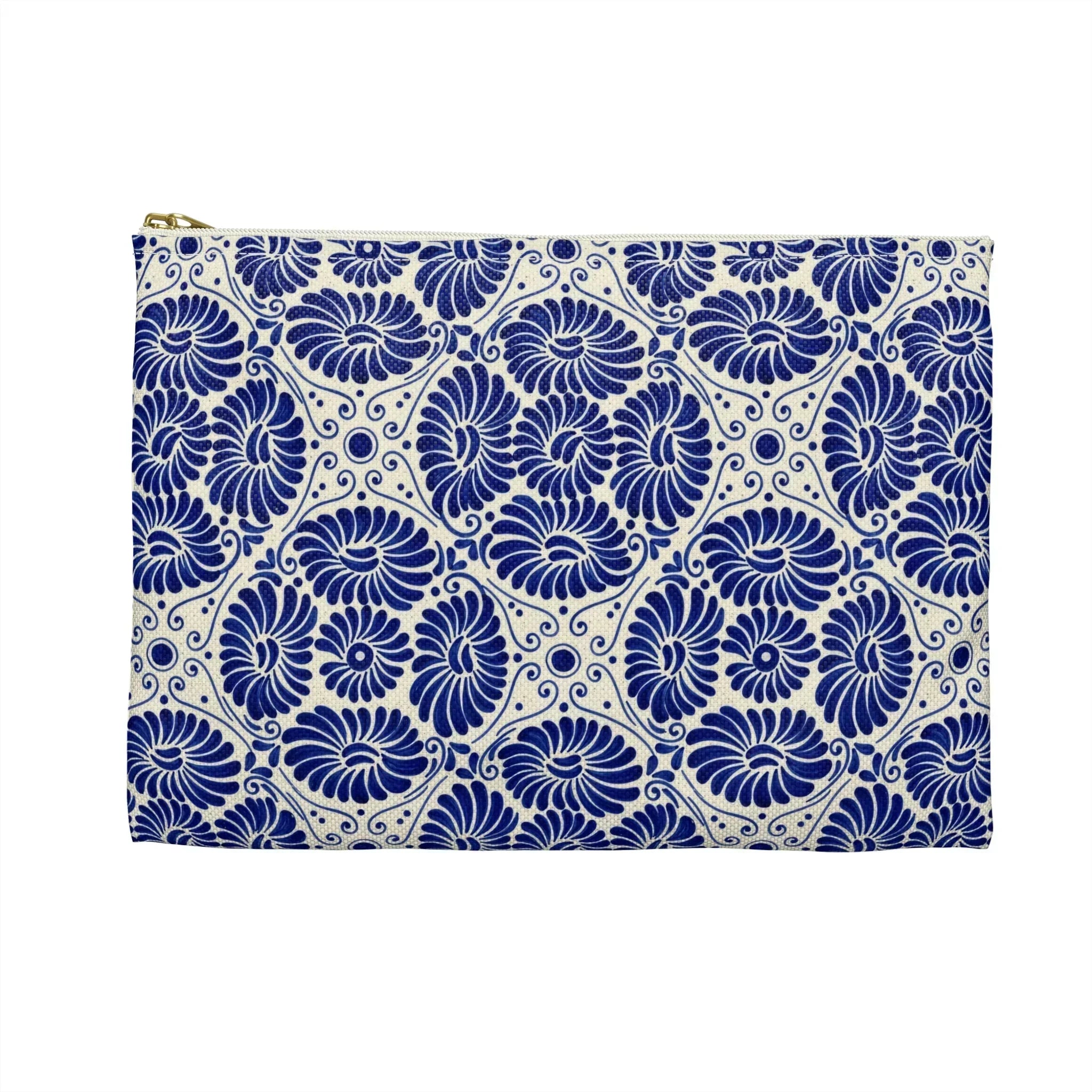 Cholula Talavera Tile Flat Pouch - The Global Wanderer
