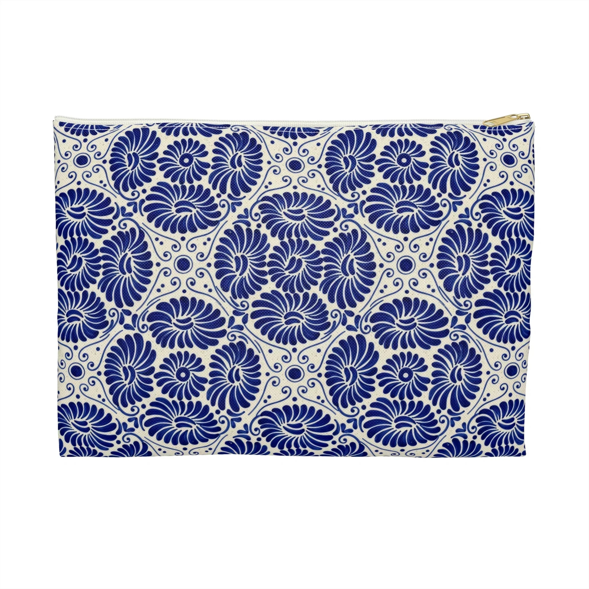 Cholula Talavera Tile Flat Pouch - The Global Wanderer