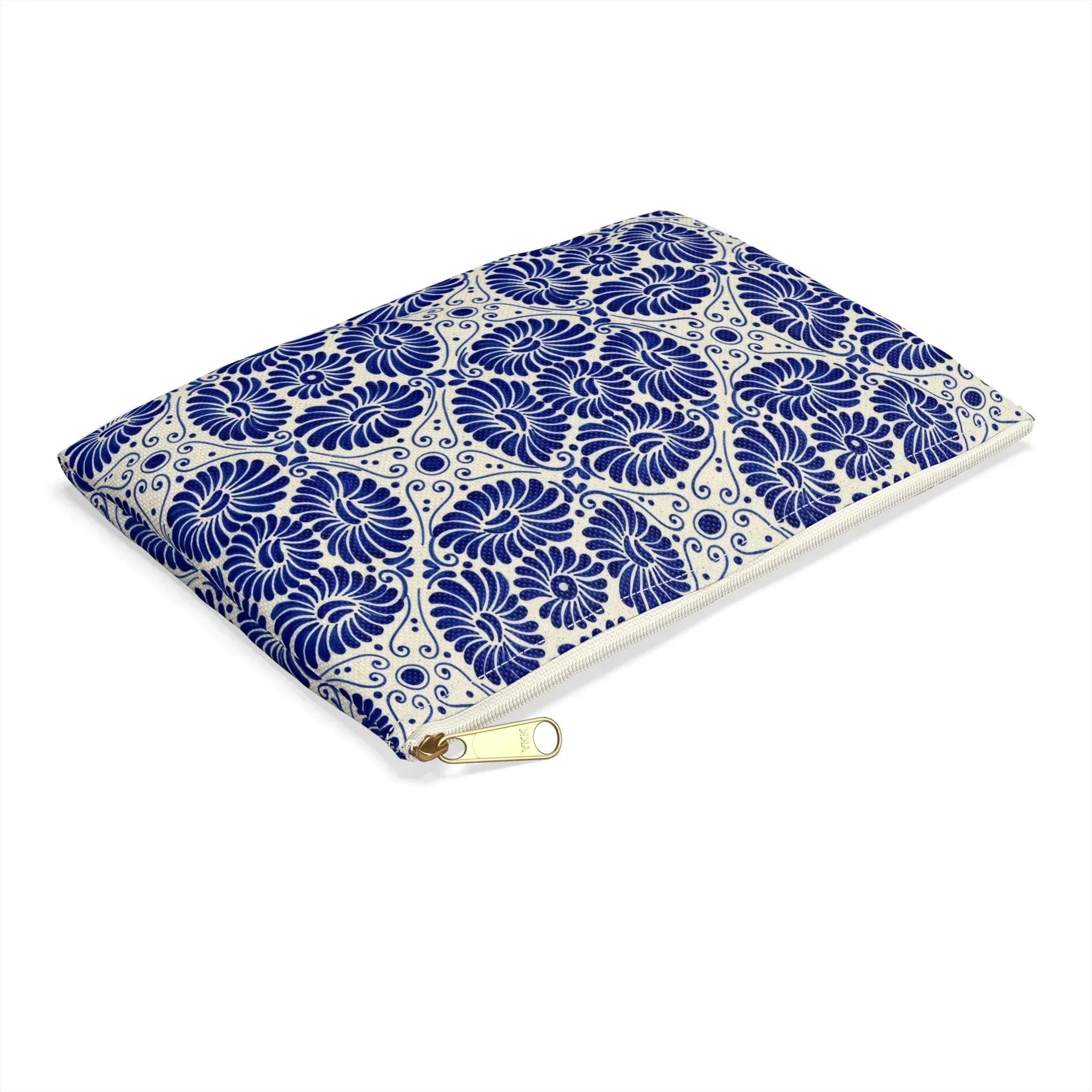 Cholula Talavera Tile Flat Pouch - The Global Wanderer