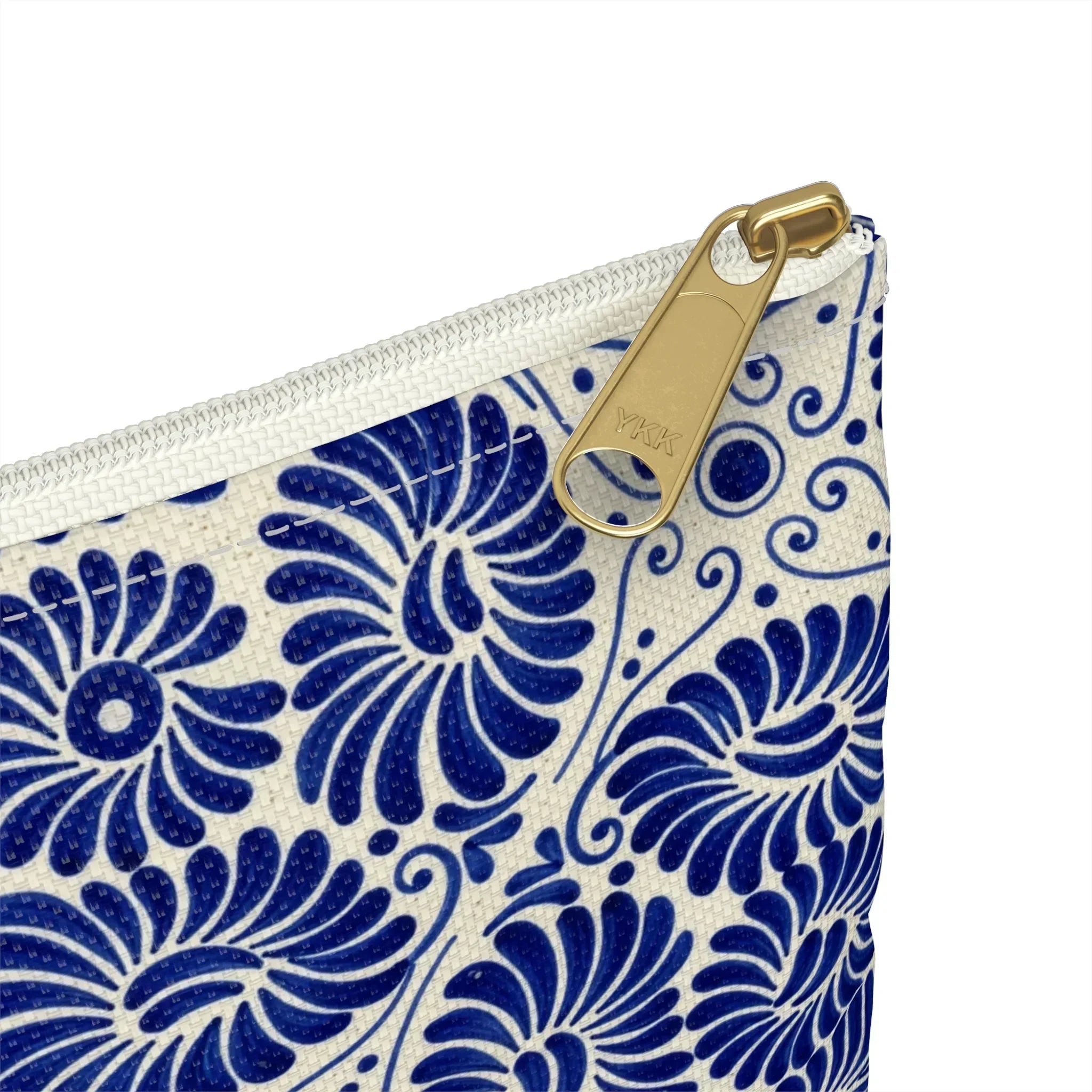 Cholula Talavera Tile Flat Pouch - The Global Wanderer