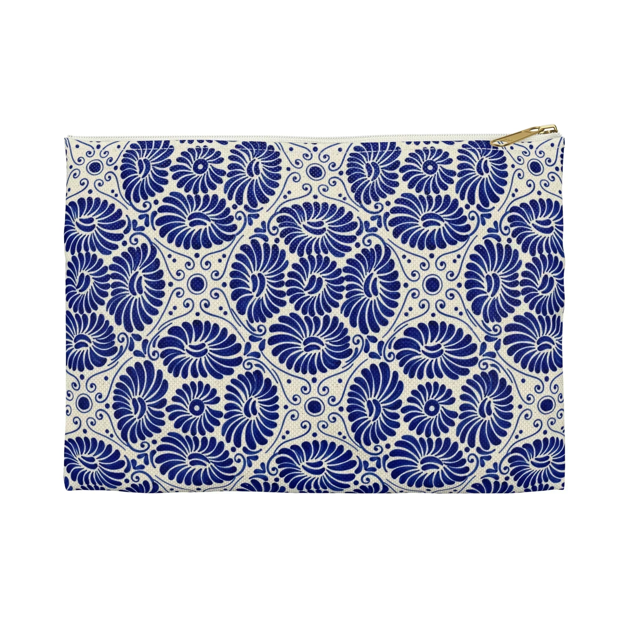 Cholula Talavera Tile Flat Pouch - The Global Wanderer