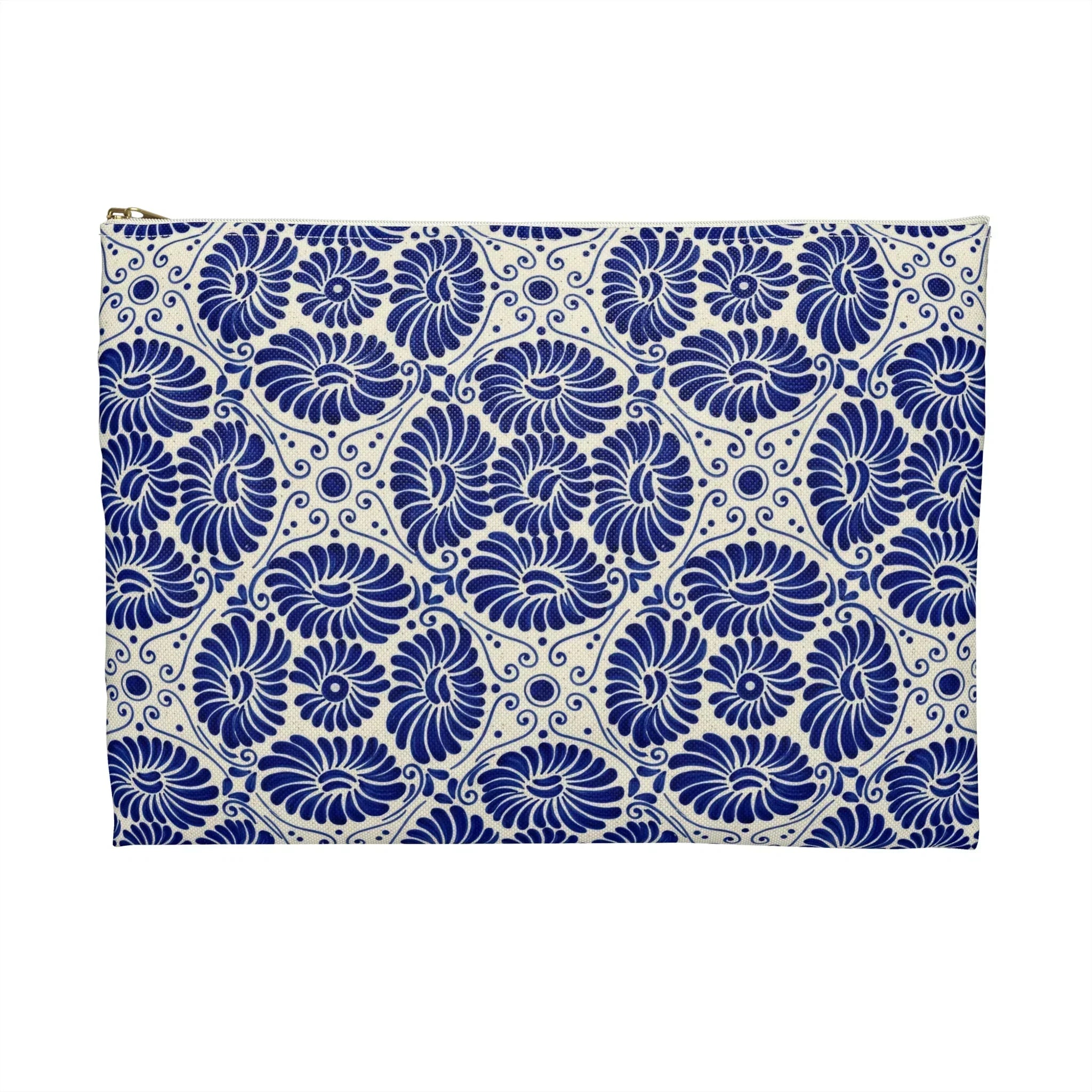 Cholula Talavera Tile Flat Pouch - The Global Wanderer