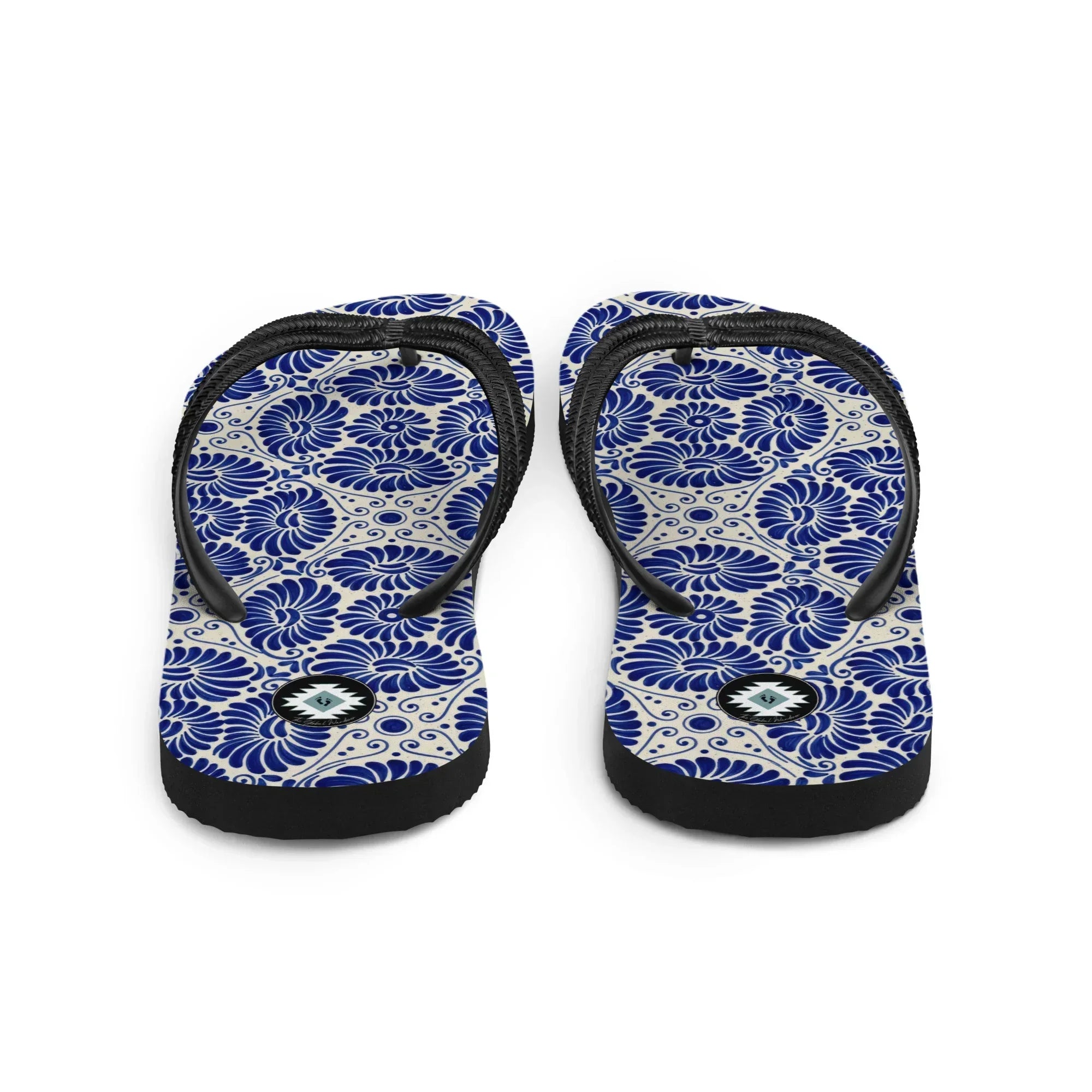 Cholula Talavera Tile Flip Flops - The Global Wanderer