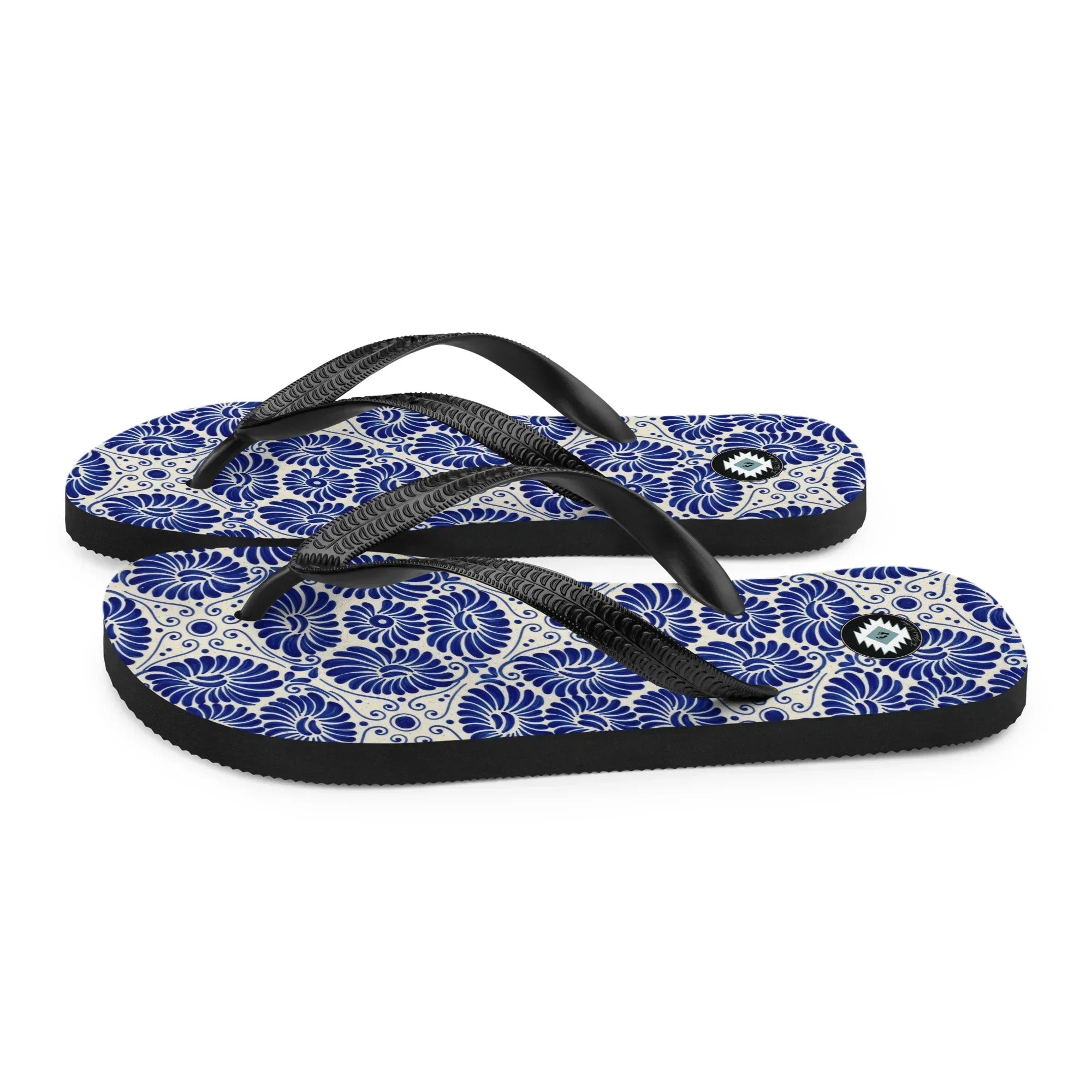 Cholula Talavera Tile Flip Flops - The Global Wanderer