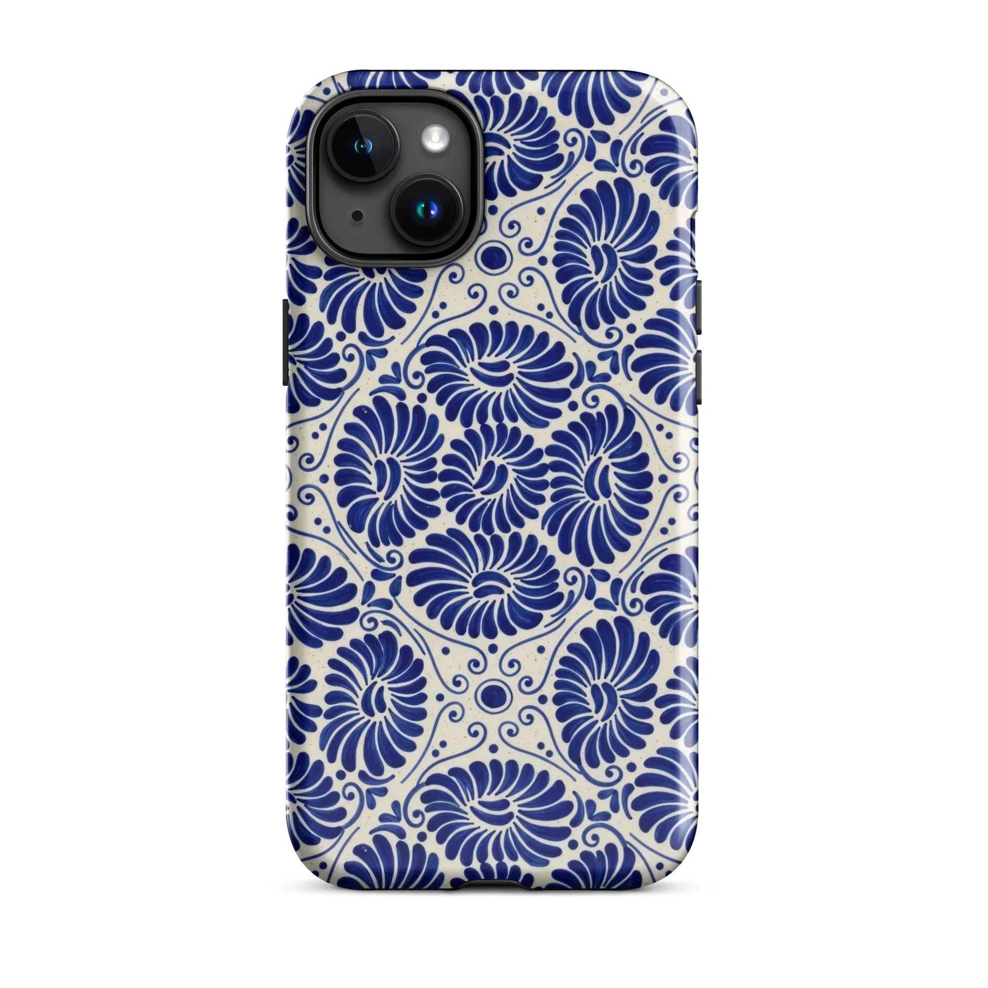 Cholula Talavera Tile MagSafe iPhone Case - The Global Wanderer