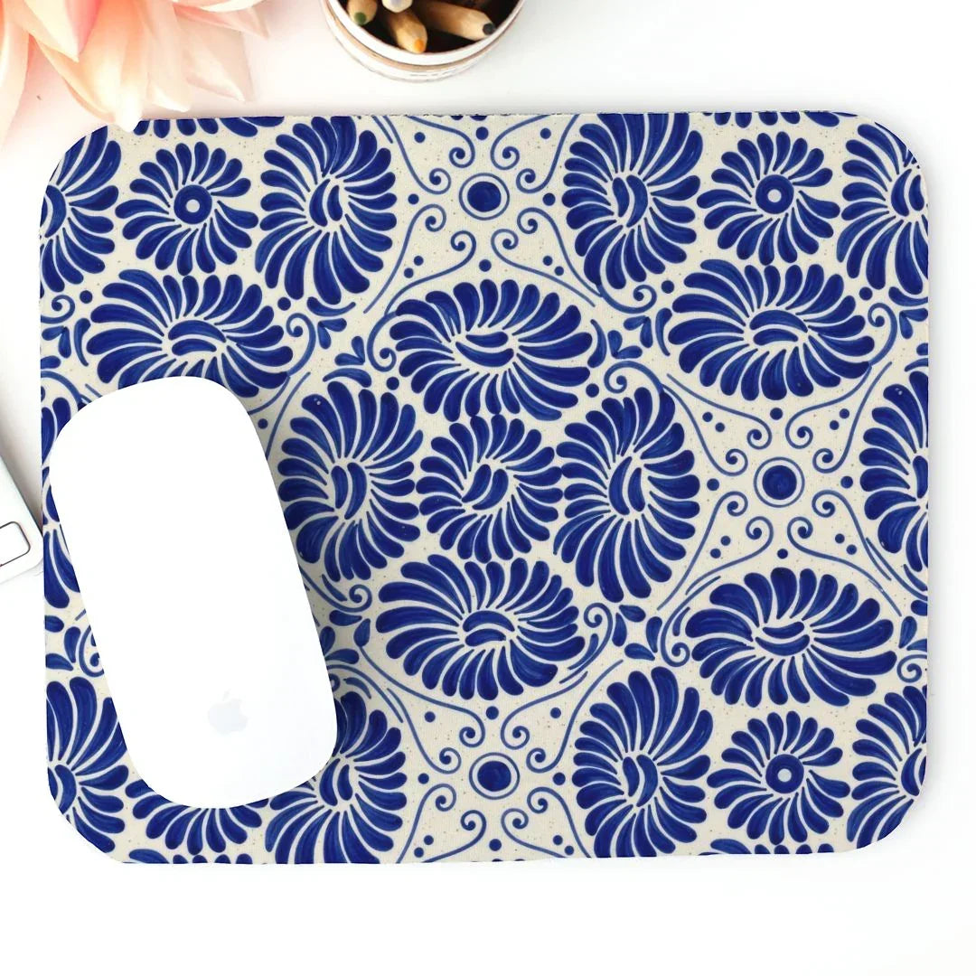 Cholula Talavera Tile Mouse Pad - The Global Wanderer