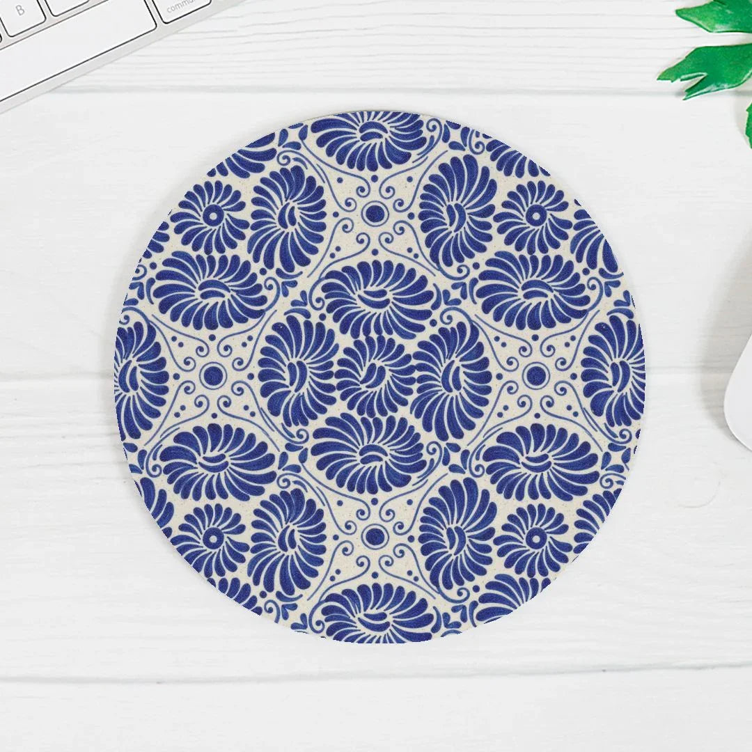 Cholula Talavera Tile Mouse Pad - The Global Wanderer