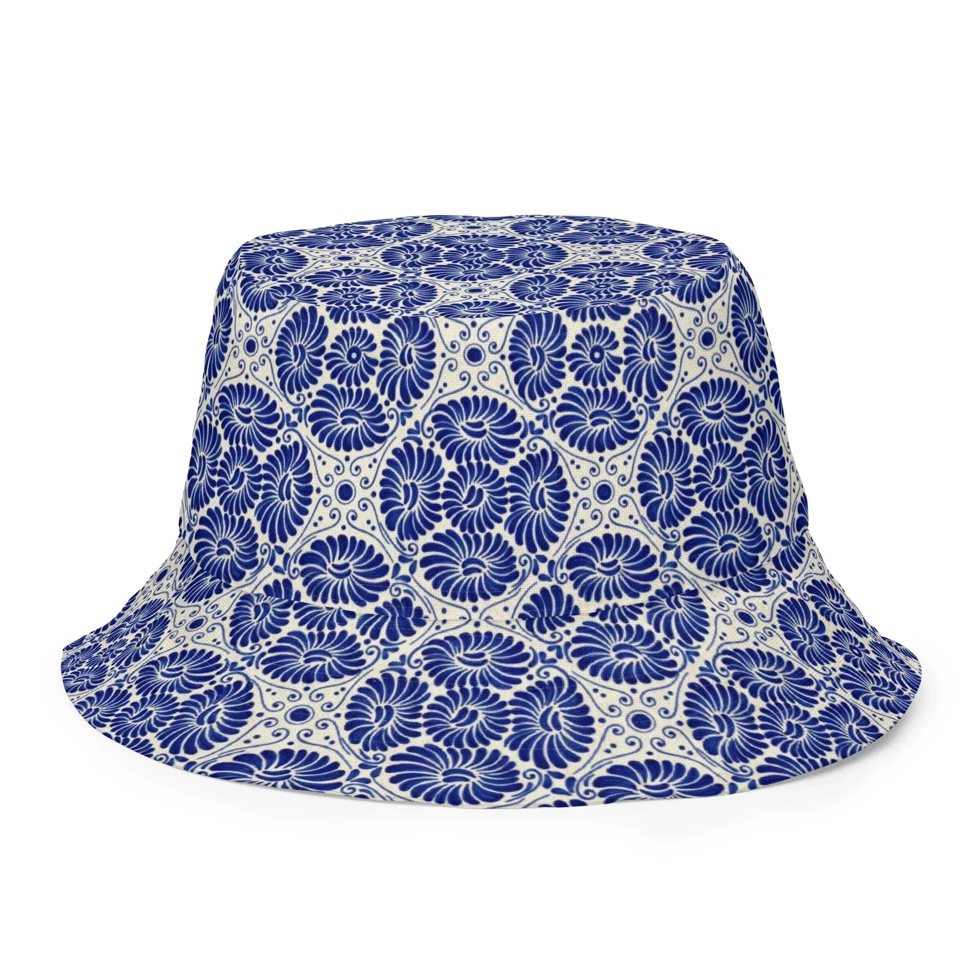 Cholula Talavera Tile Reversible Bucket Hat - The Global Wanderer