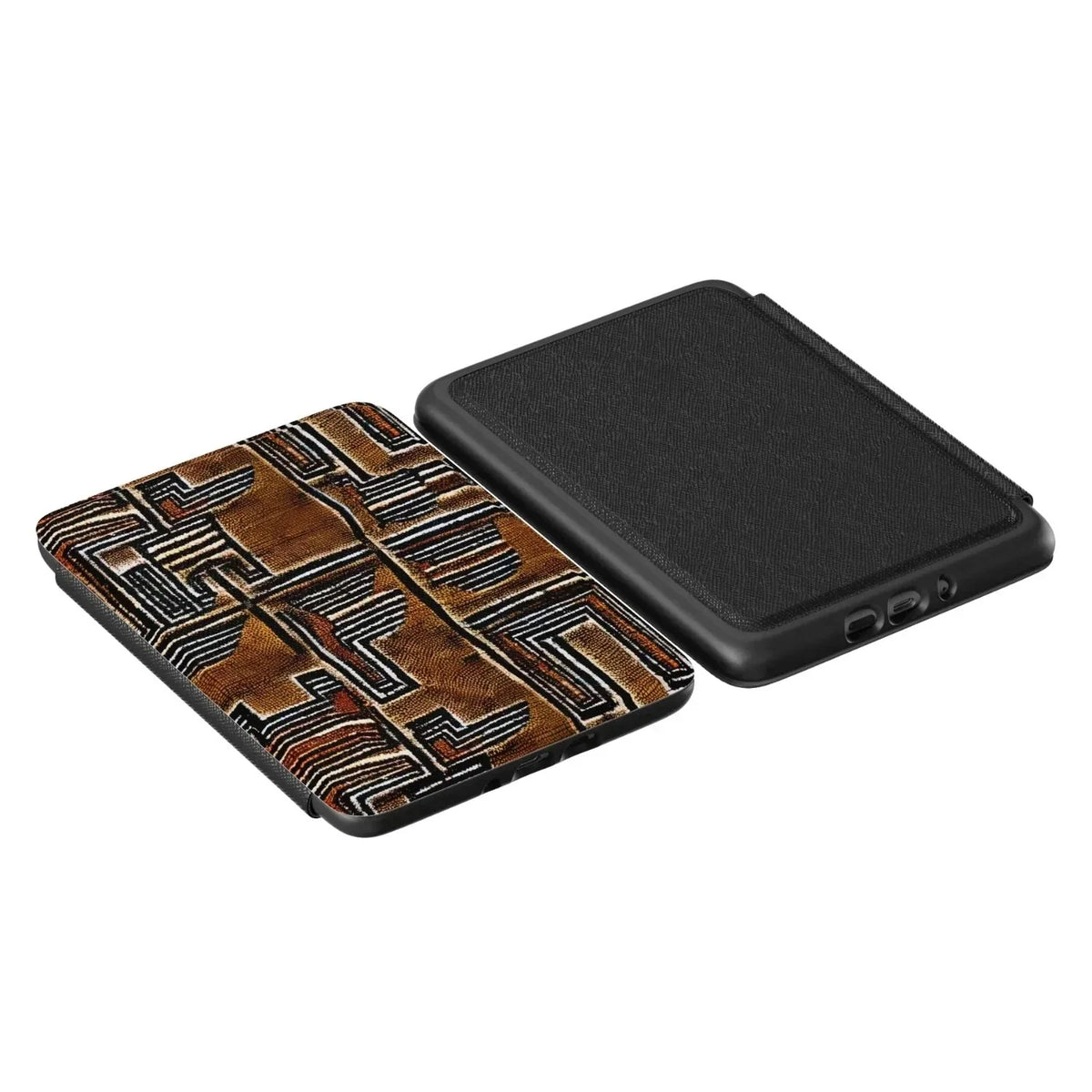 Cocoa Lines Mud Cloth Kindle Case - The Global Wanderer