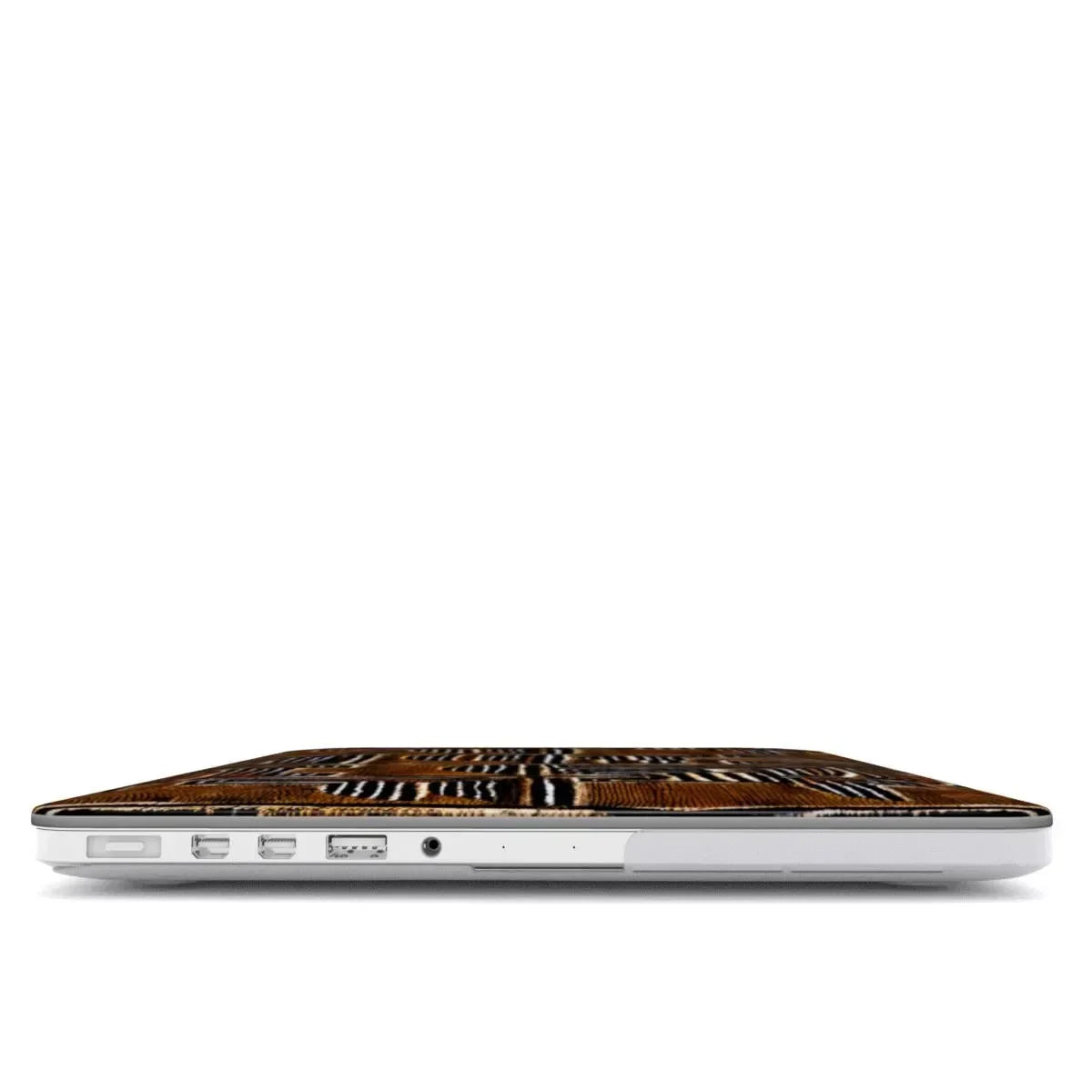 Cocoa Lines Mud Cloth MacBook Case - The Global Wanderer