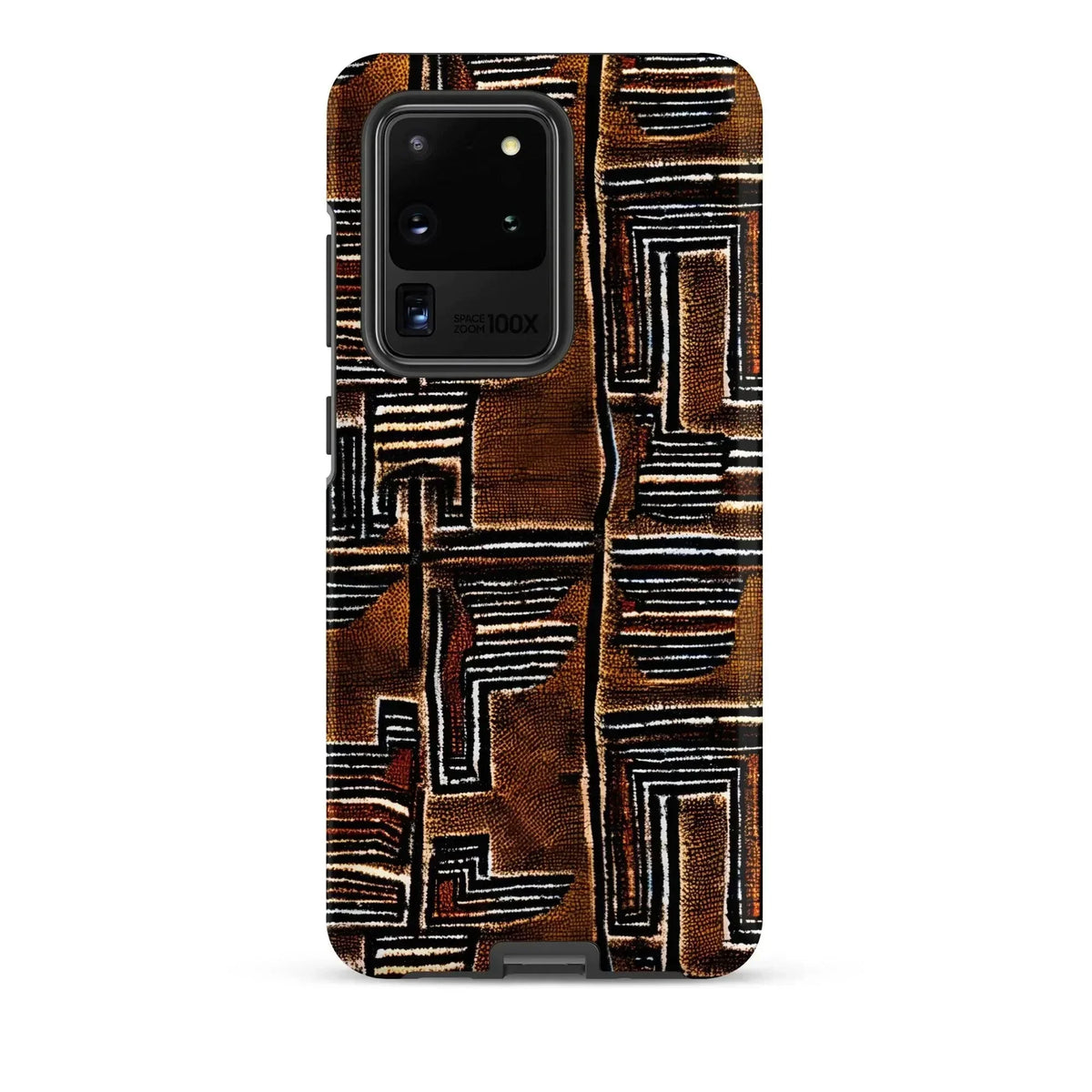 Cocoa Lines Mud Cloth Samsung Case - The Global Wanderer