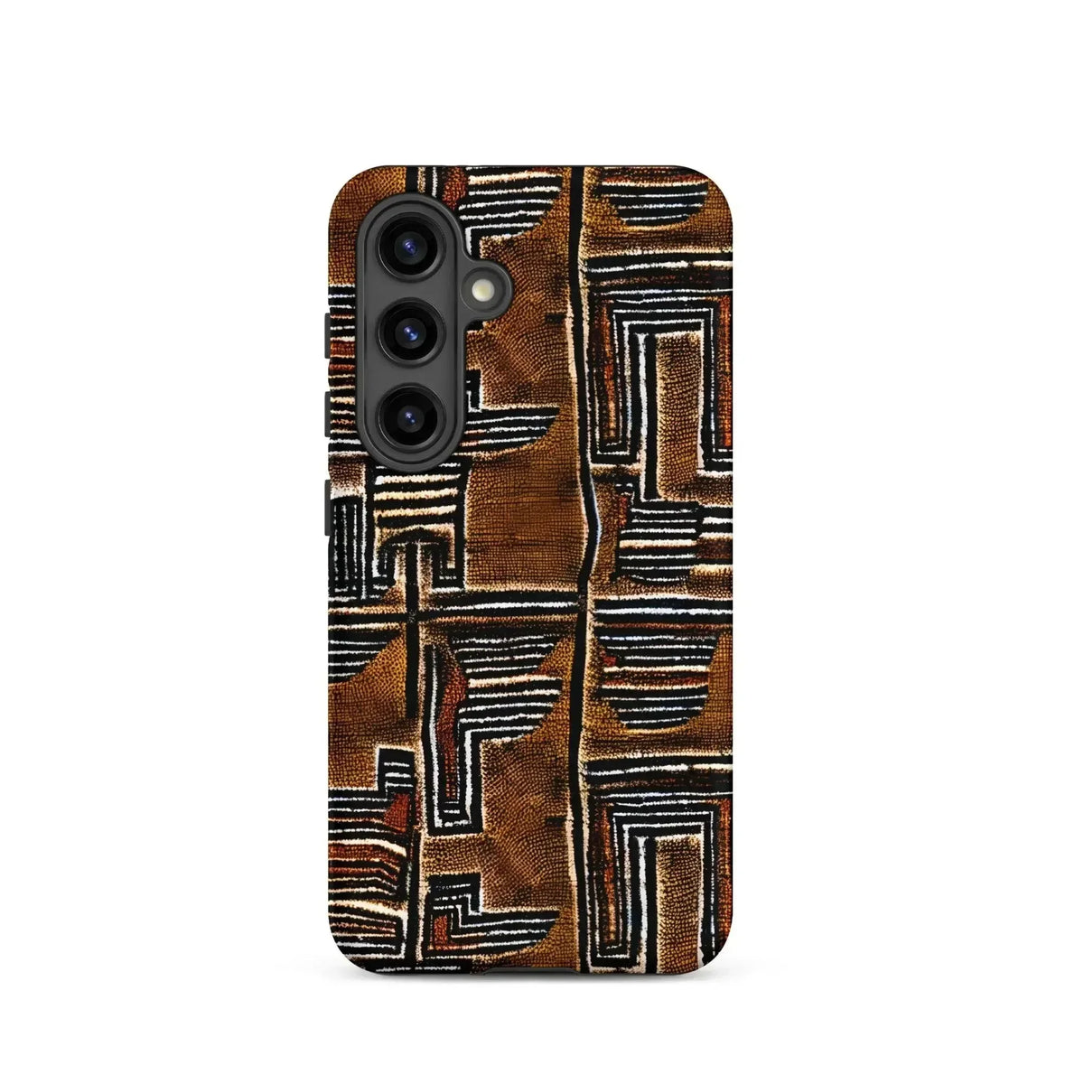 Cocoa Lines Mud Cloth Samsung Case - The Global Wanderer
