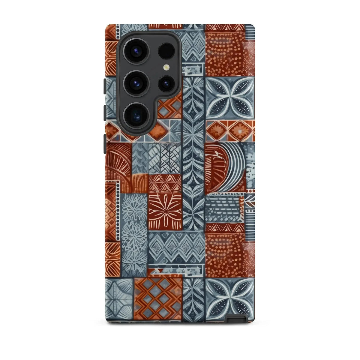 Coral Path Tapa Cloth Samsung Case - The Global Wanderer