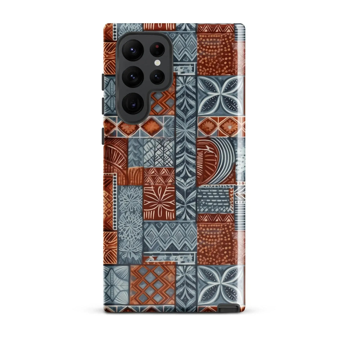Coral Path Tapa Cloth Samsung Case - The Global Wanderer