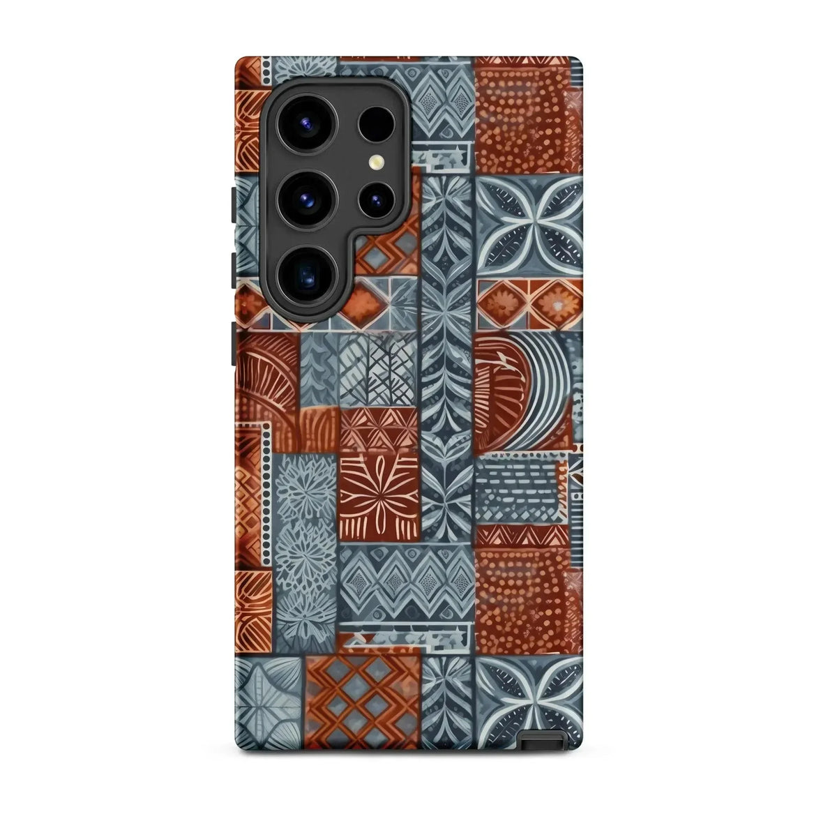 Coral Path Tapa Cloth Samsung Case - The Global Wanderer