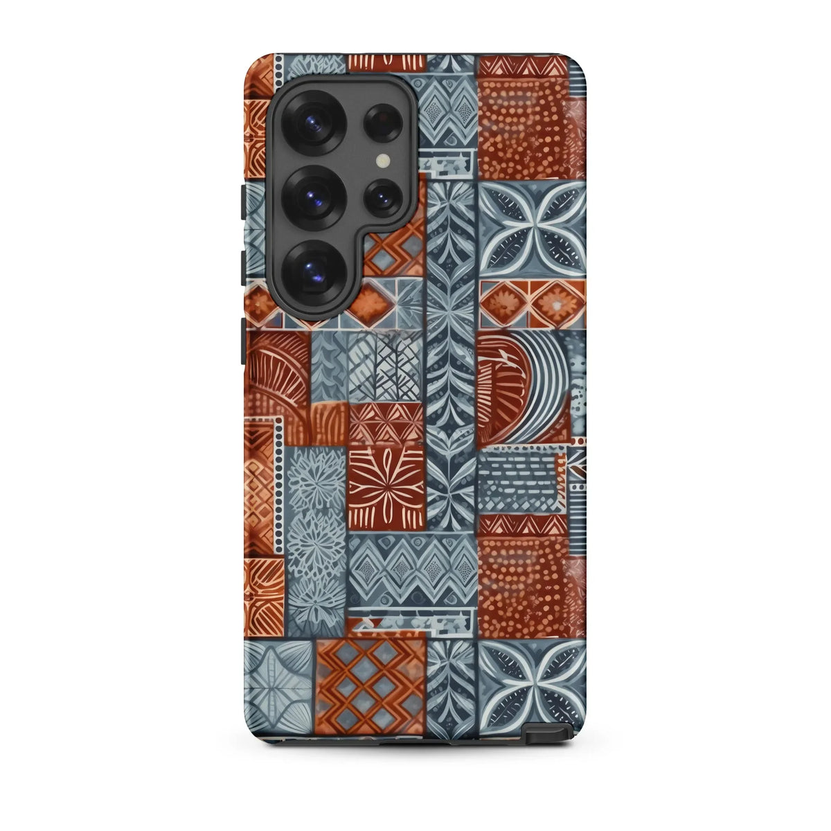 Coral Path Tapa Cloth Samsung Case - The Global Wanderer