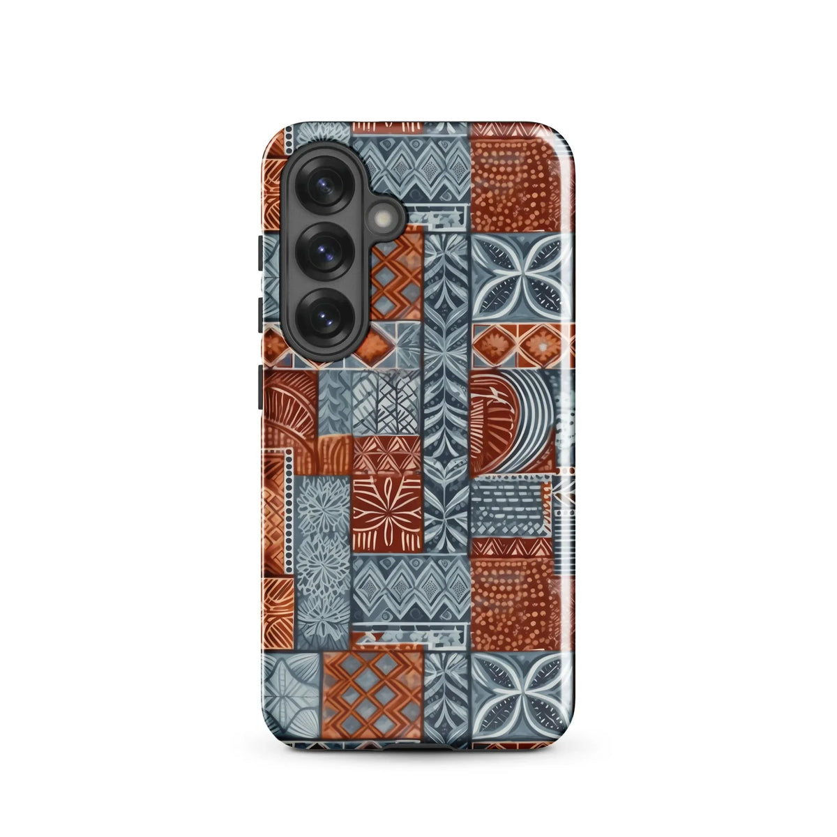 Coral Path Tapa Cloth Samsung Case - The Global Wanderer